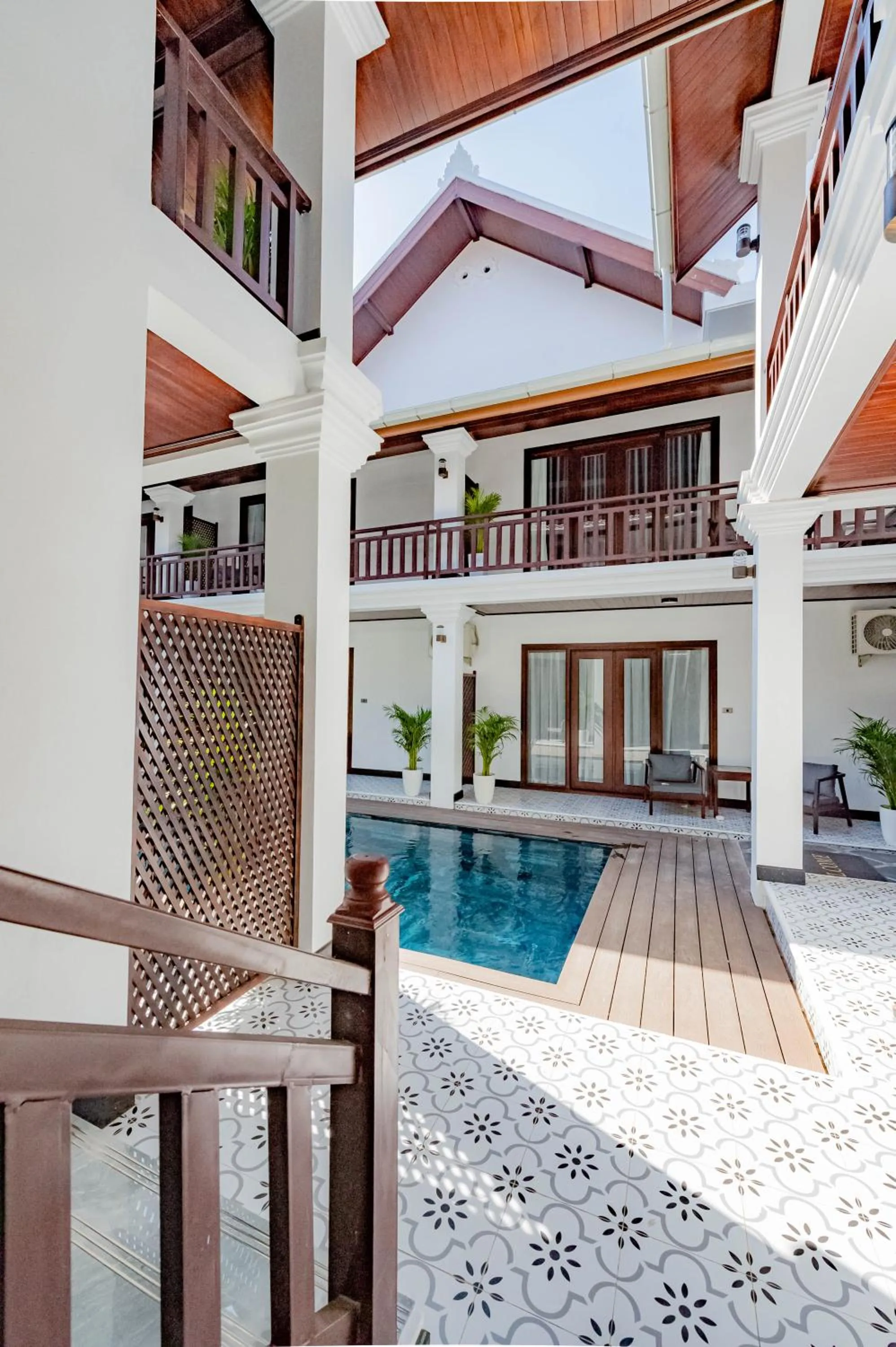 Swimming pool in Cozy An Boutique Hotel Luangprabang