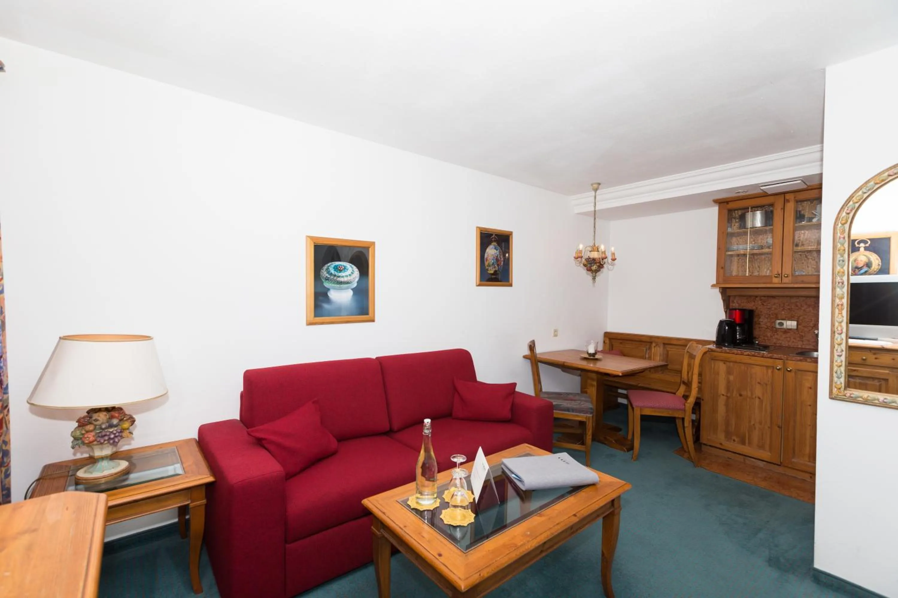 Seating area in DEVA Villa Mittermaier