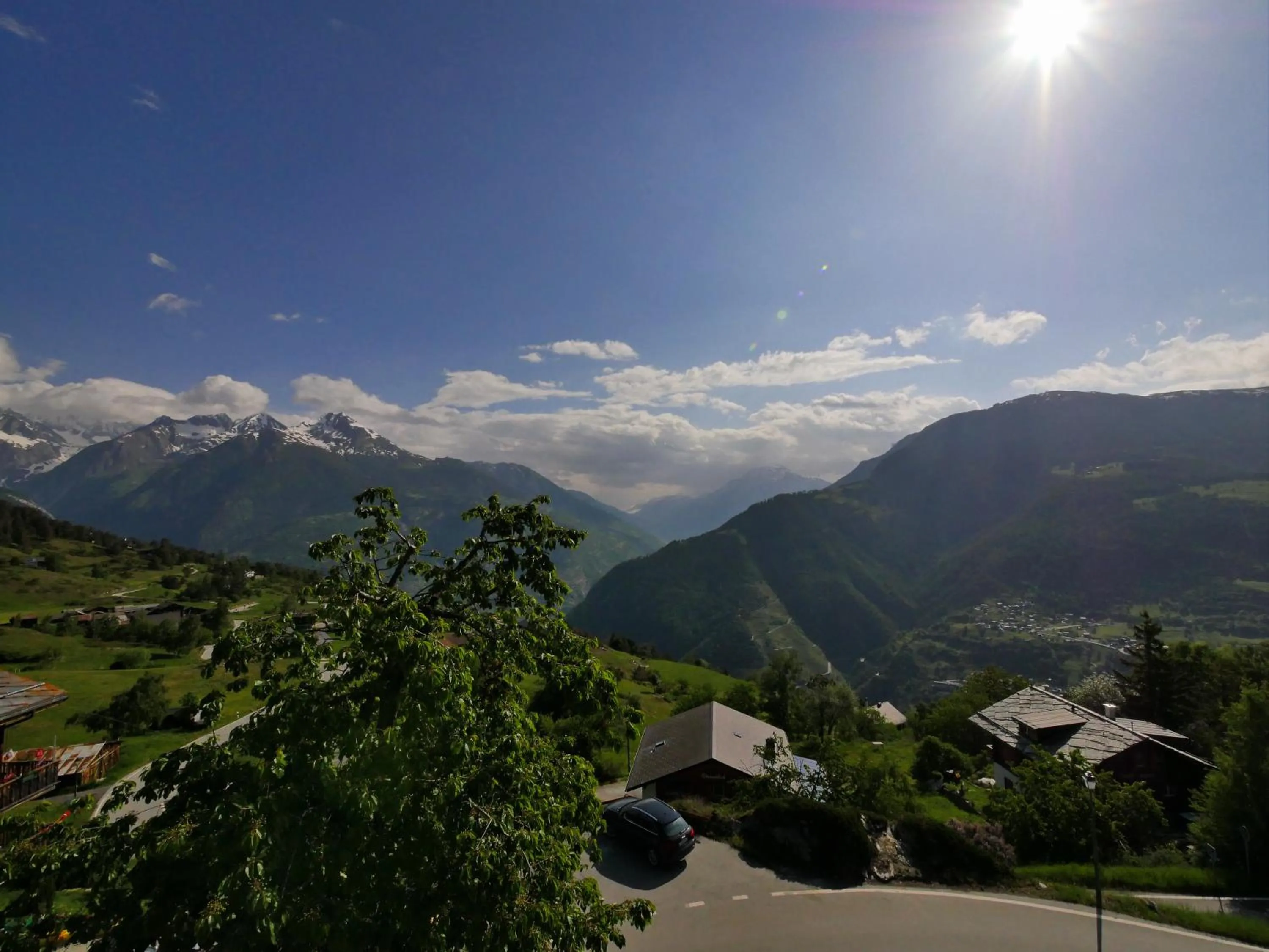 Mountain view in Hotel Alpenblick