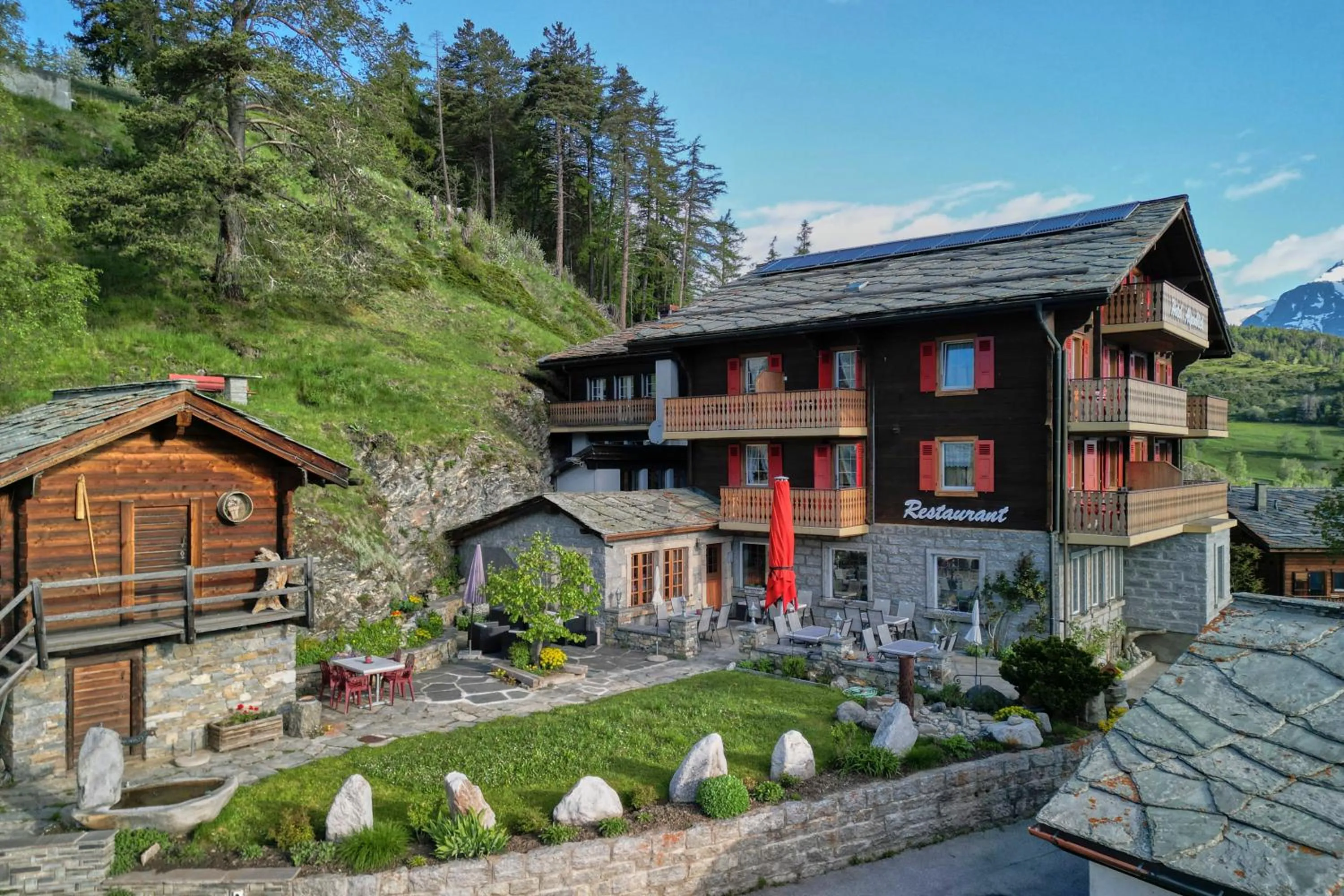 Property building in Hotel Alpenblick