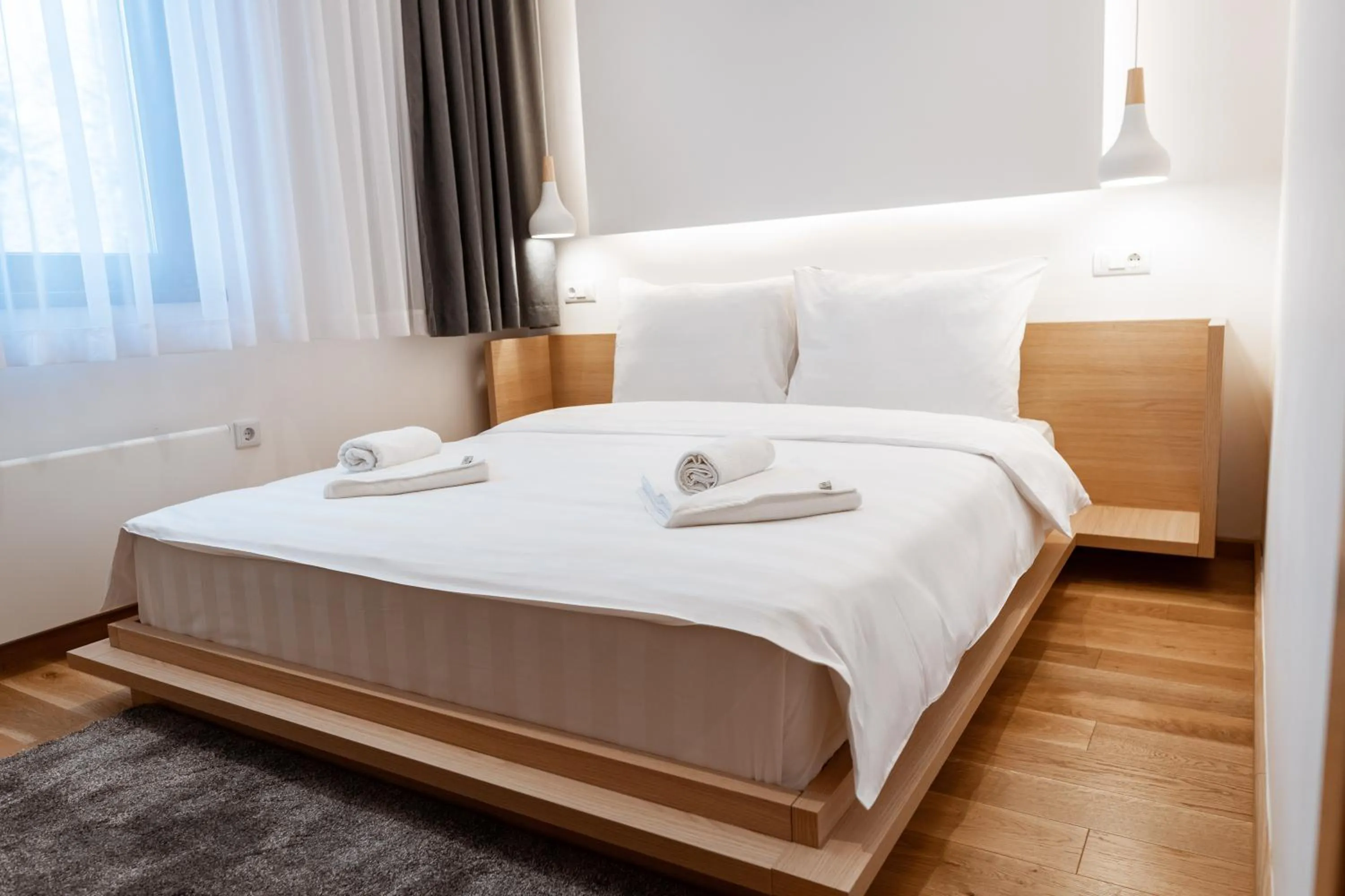 Bed in Aparthotel Zlatni Javor