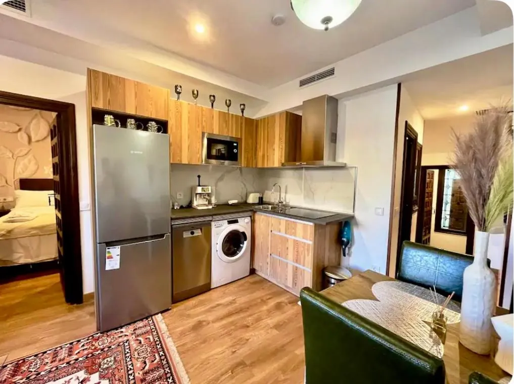 Living room, Bed in Casón De Los López Apartments