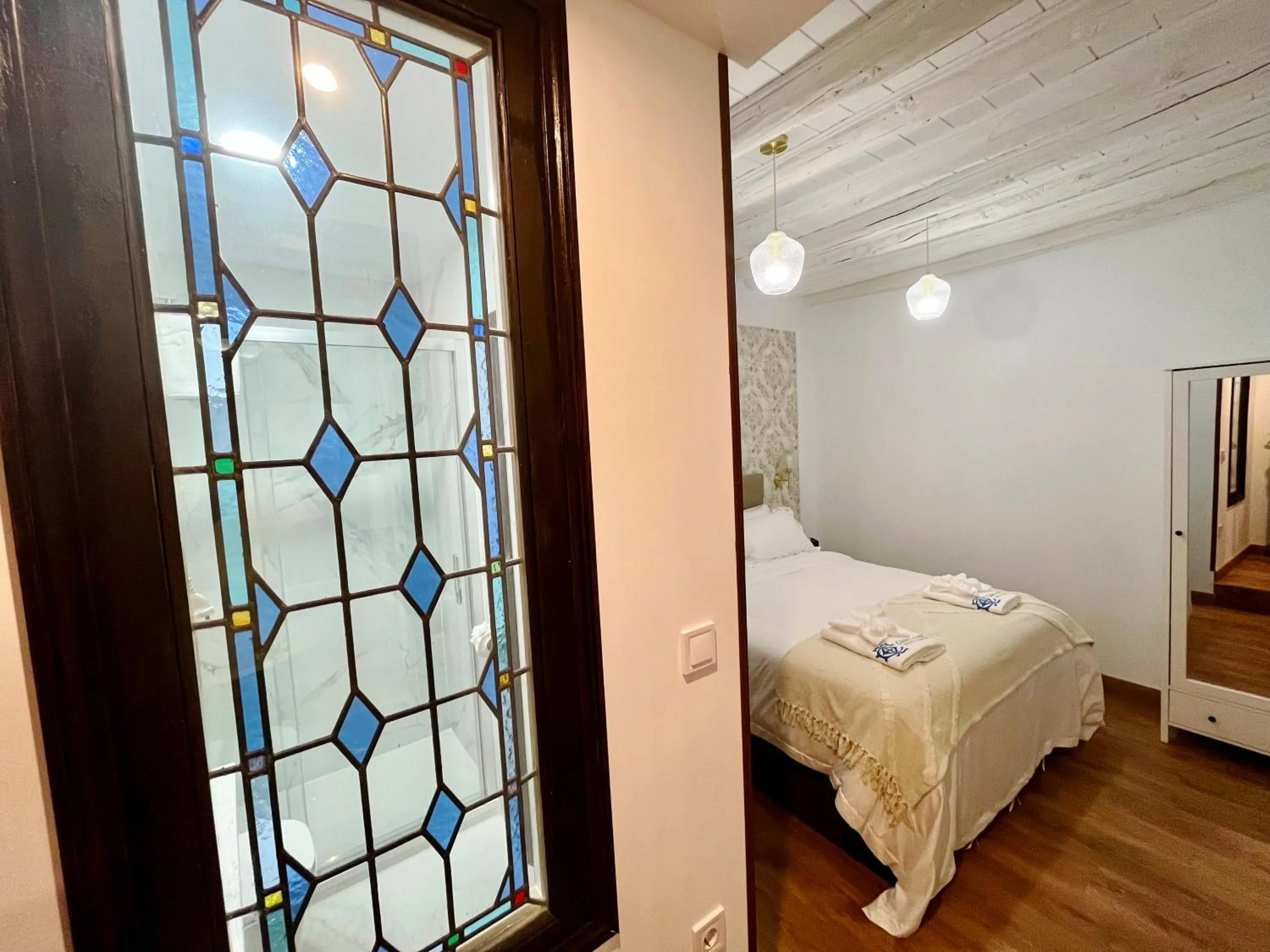 Bed in Casón De Los López Apartments