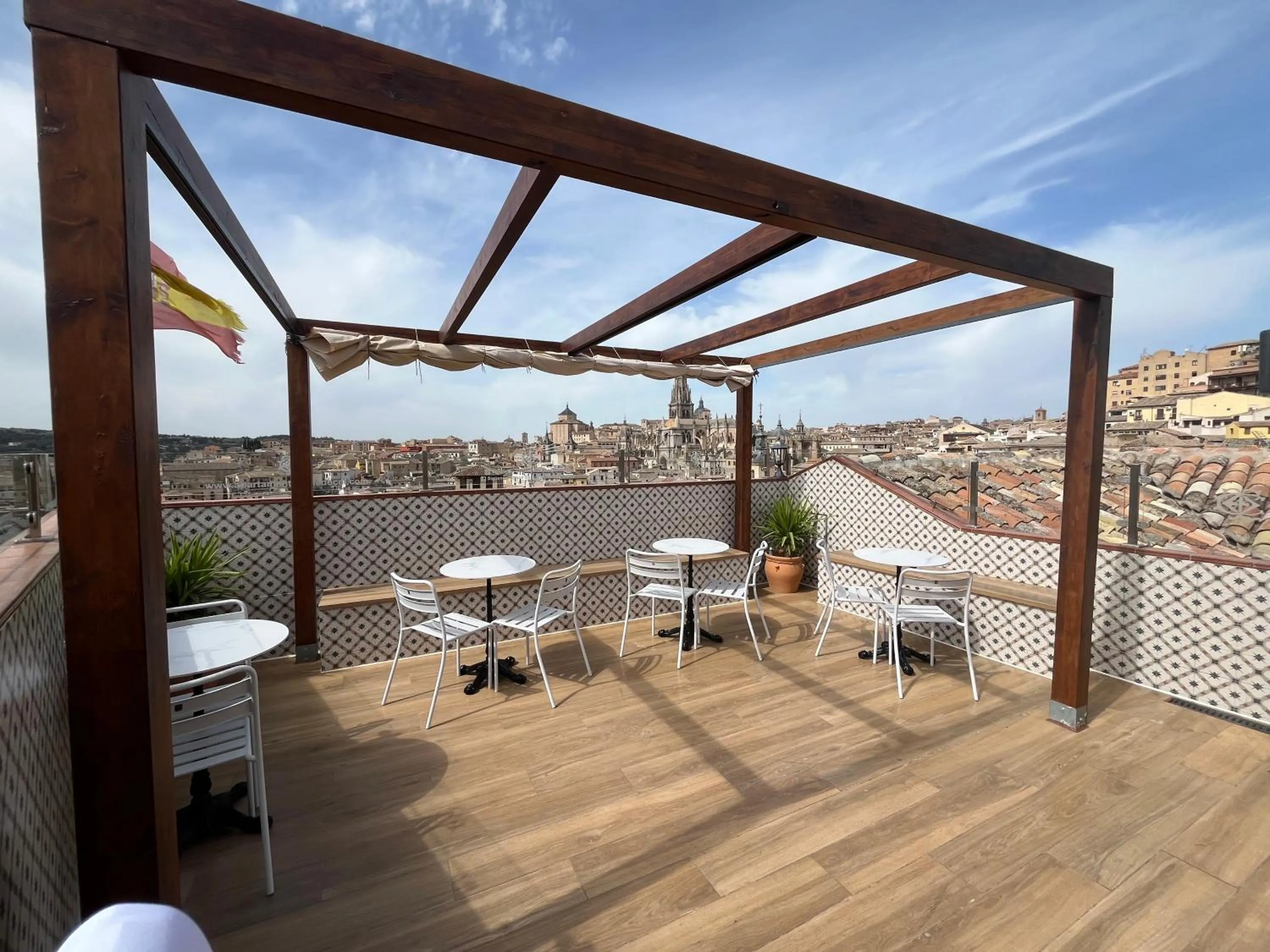 Balcony/Terrace in Casón De Los López Apartments