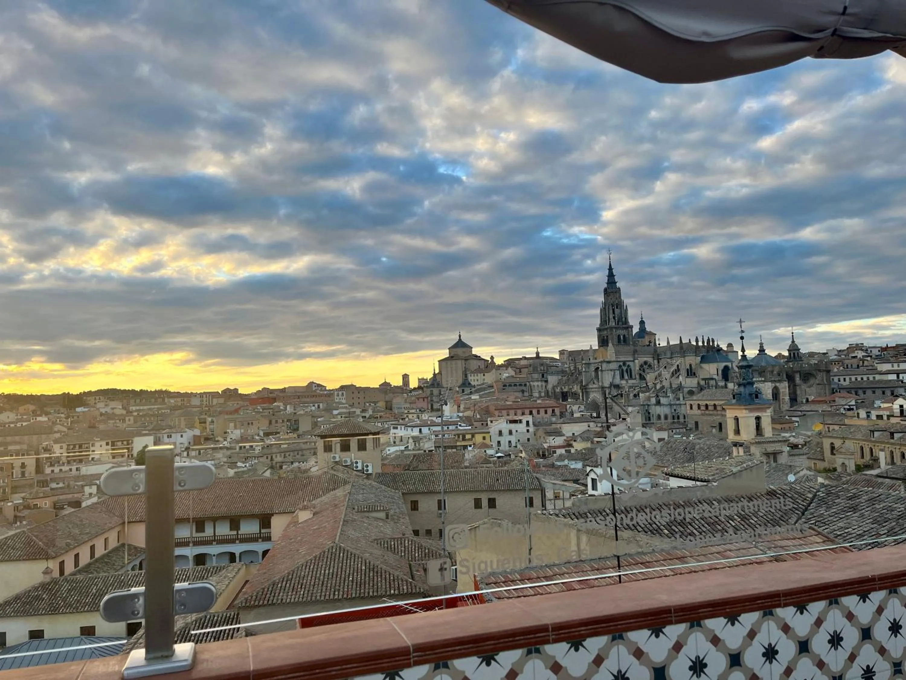 Balcony/Terrace in Casón De Los López Apartments