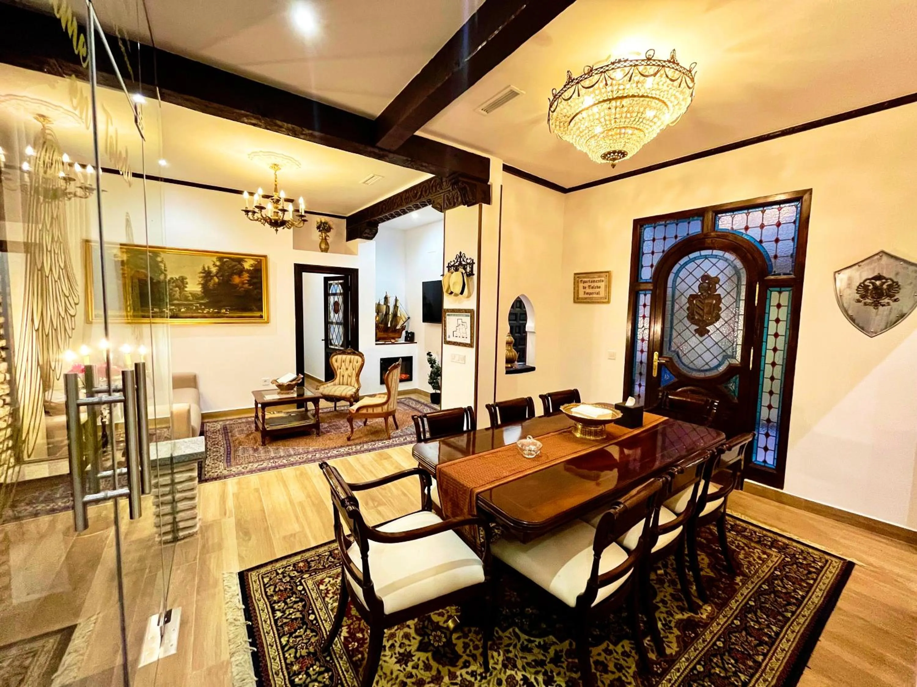 Living room in Casón De Los López Apartments