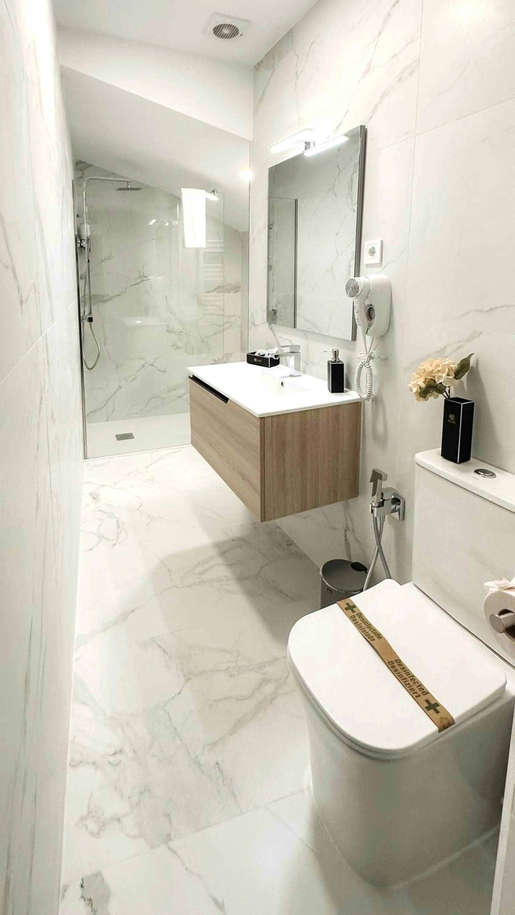 Shower in Casón De Los López Apartments