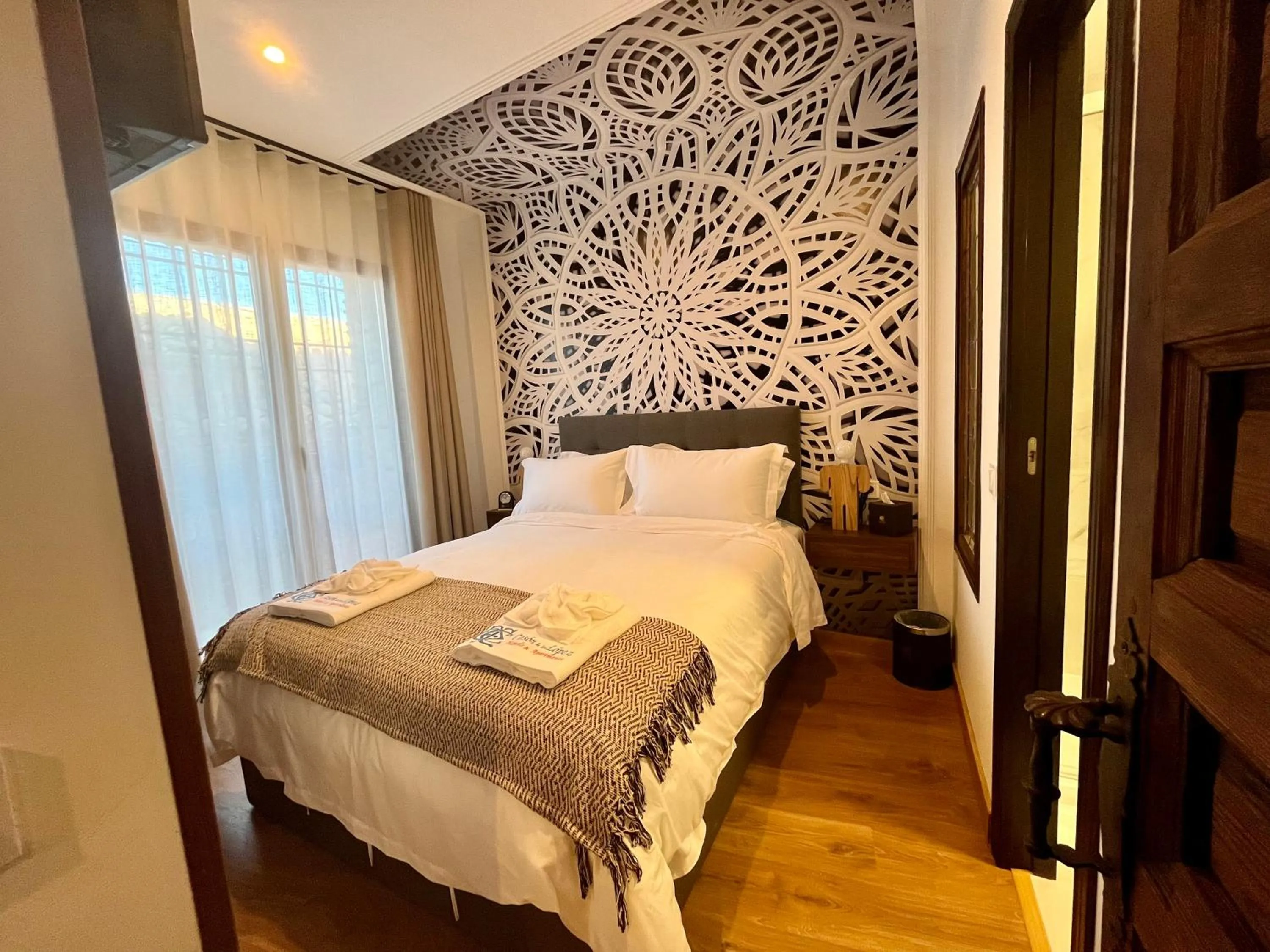 Bed in Casón De Los López Apartments