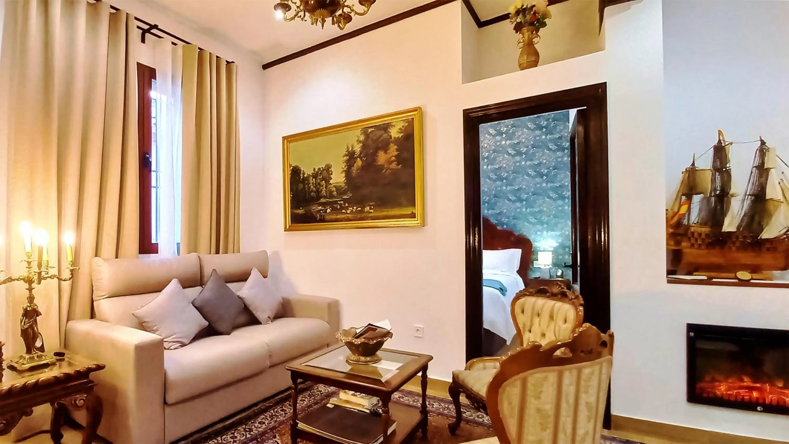 Living room in Casón De Los López Apartments