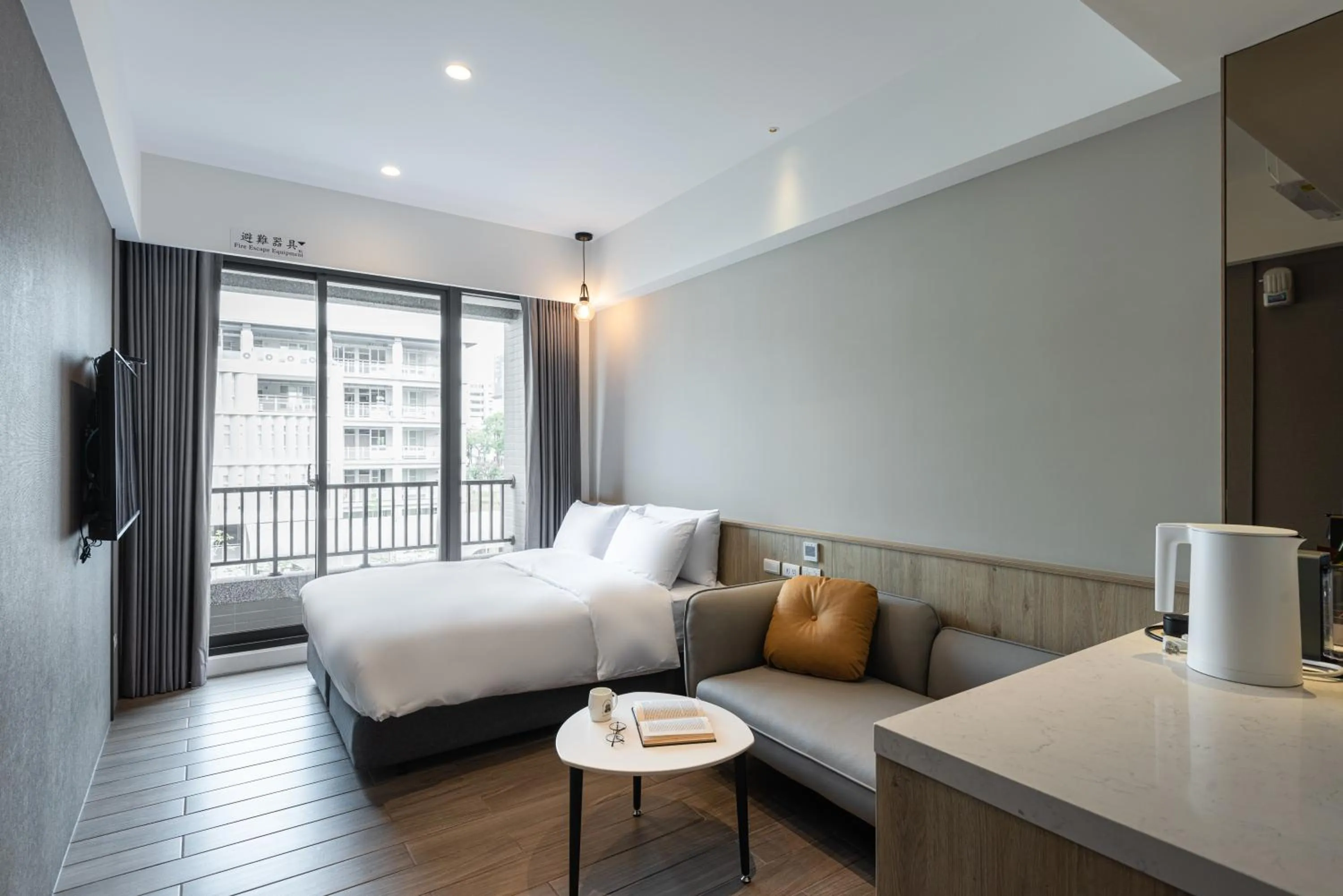 Bed in Hotel Euphemia