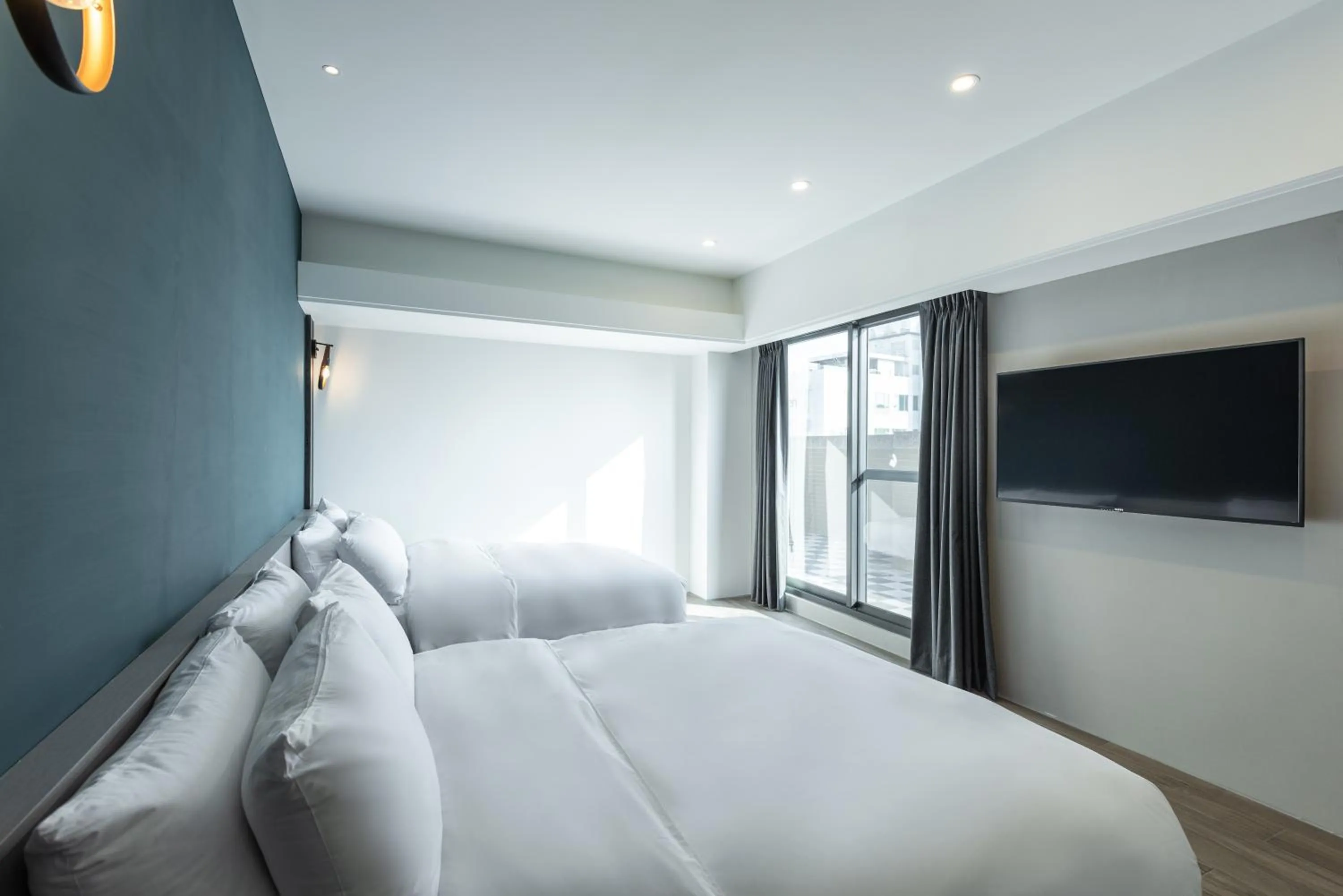 Bed in Hotel Euphemia