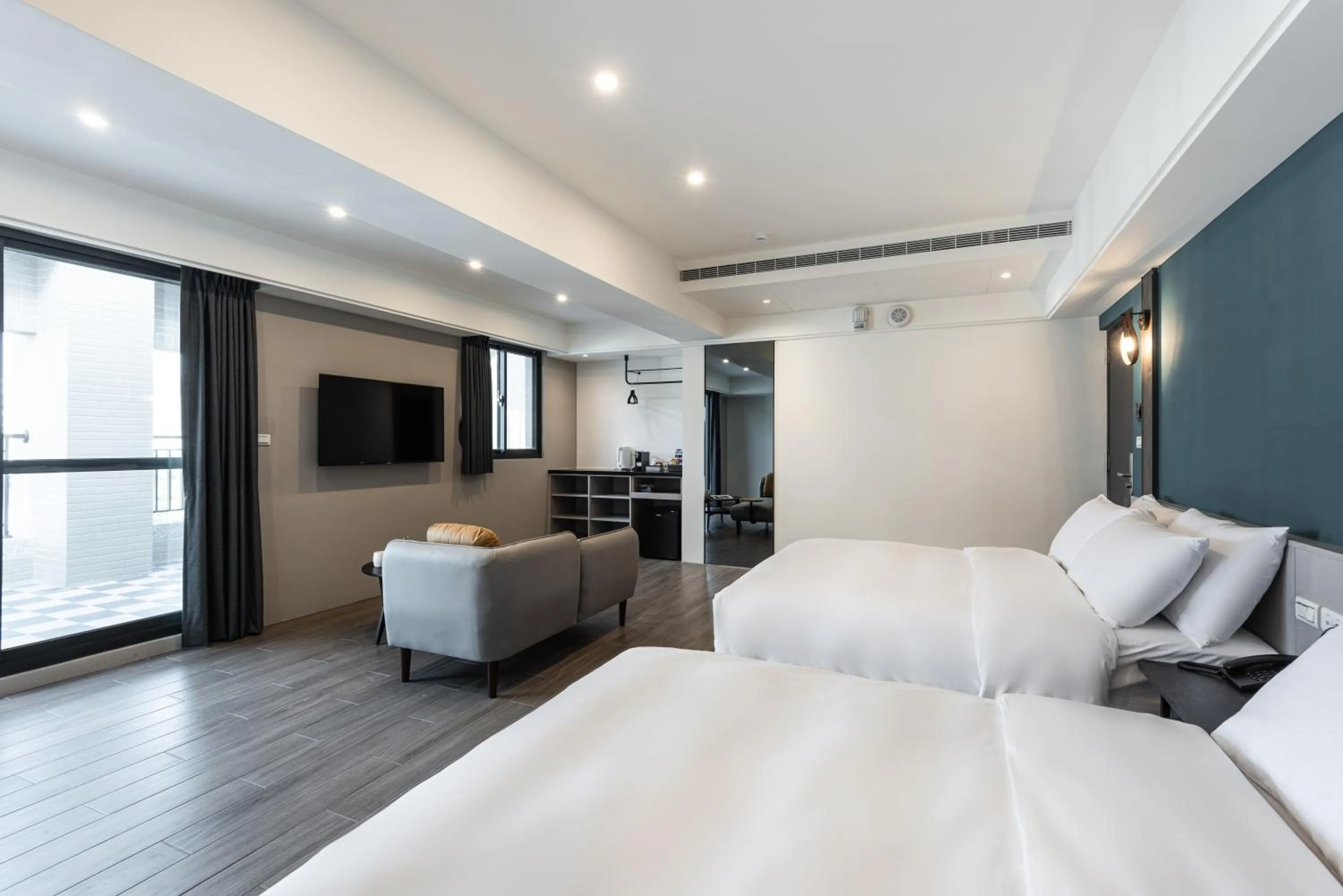 Bed in Hotel Euphemia