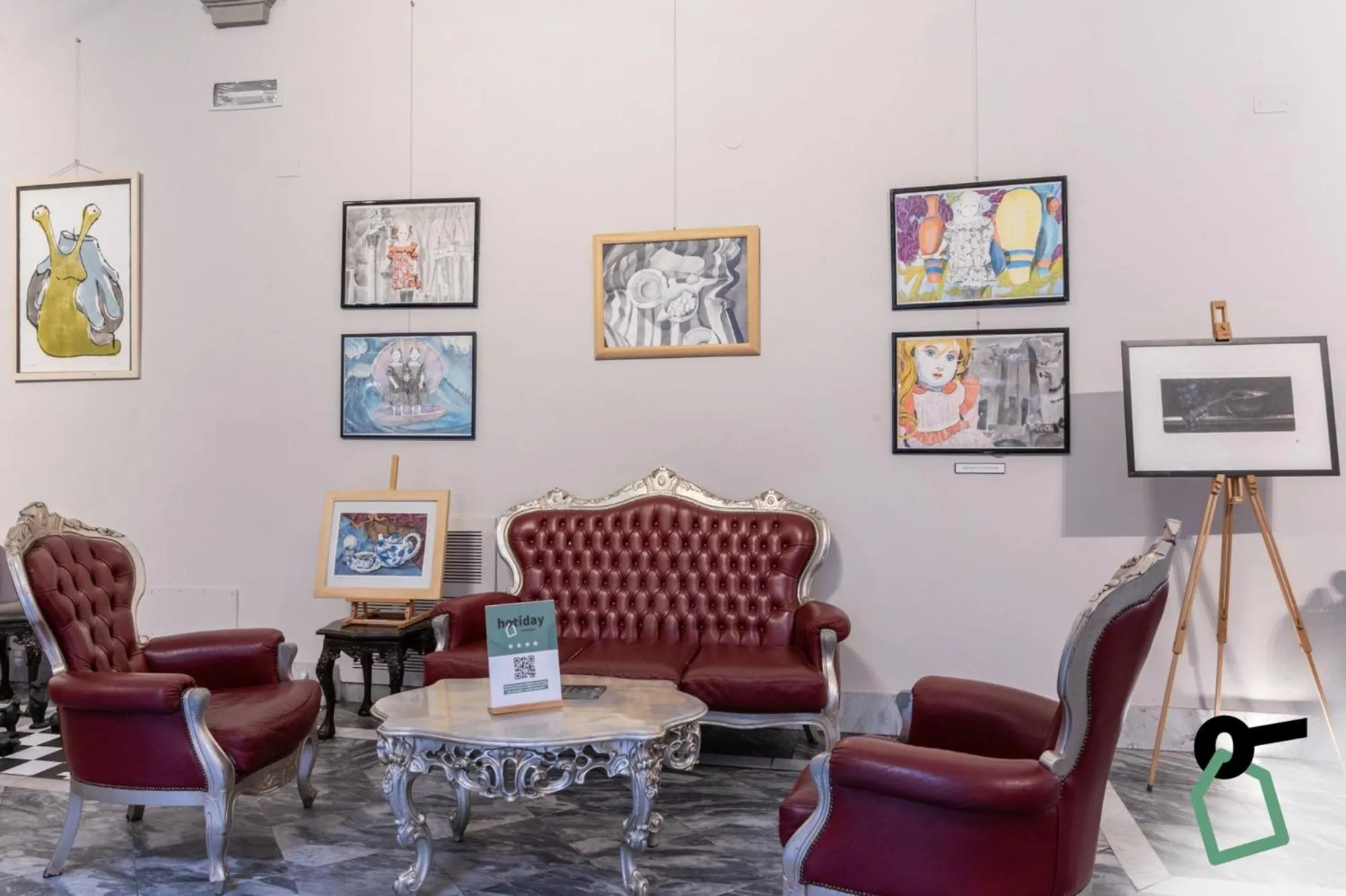 Lobby or reception in Hotiday Room Collection - Firenze Ghibellina