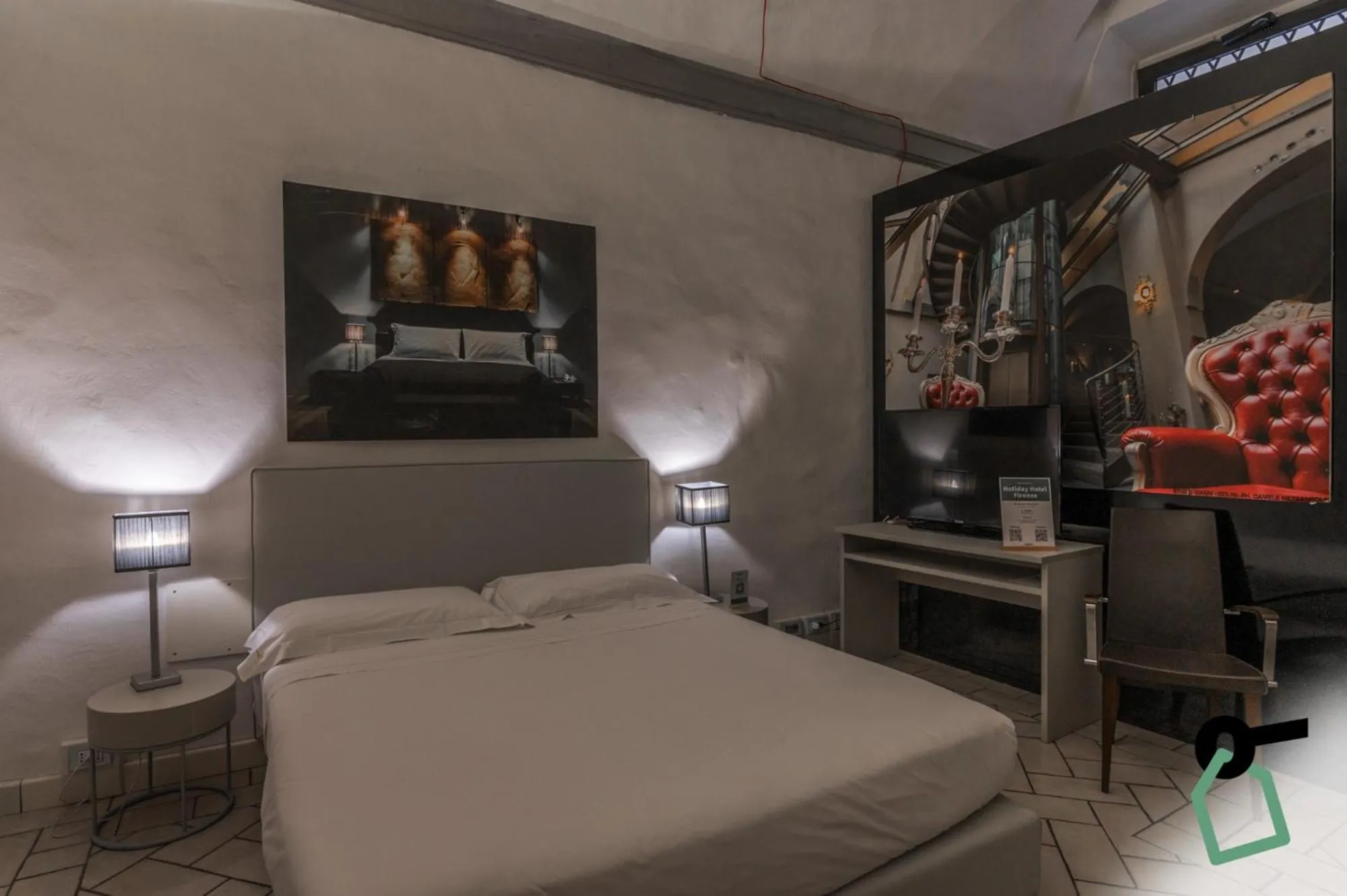 Bedroom, Bed in Hotiday Room Collection - Firenze Ghibellina