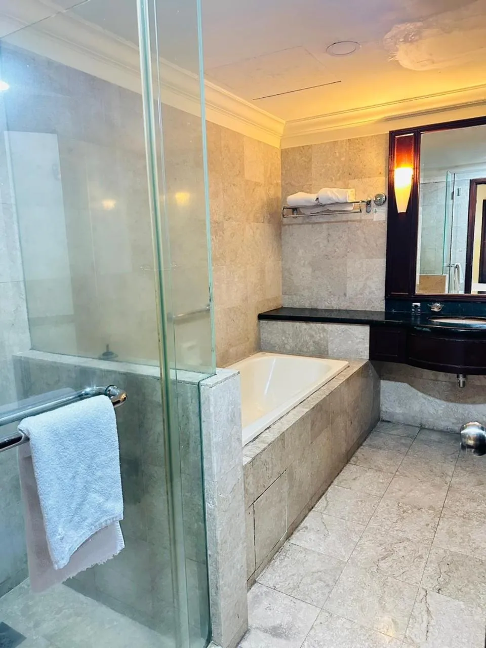 Bathroom in KL COZY GOLD SUITE At TIMES SQUARE