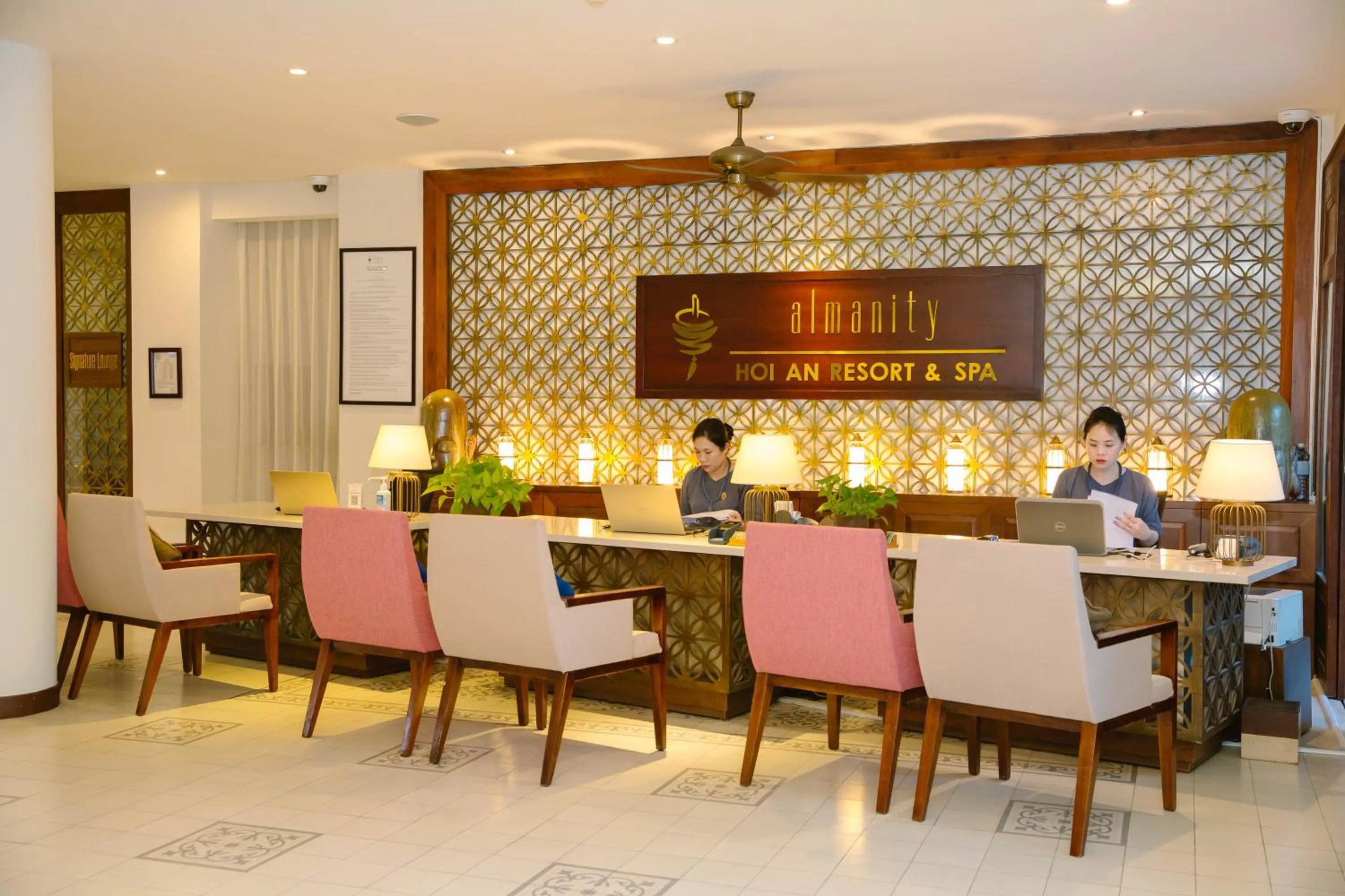 Lobby or reception in Almanity Hoi An Resort & Spa