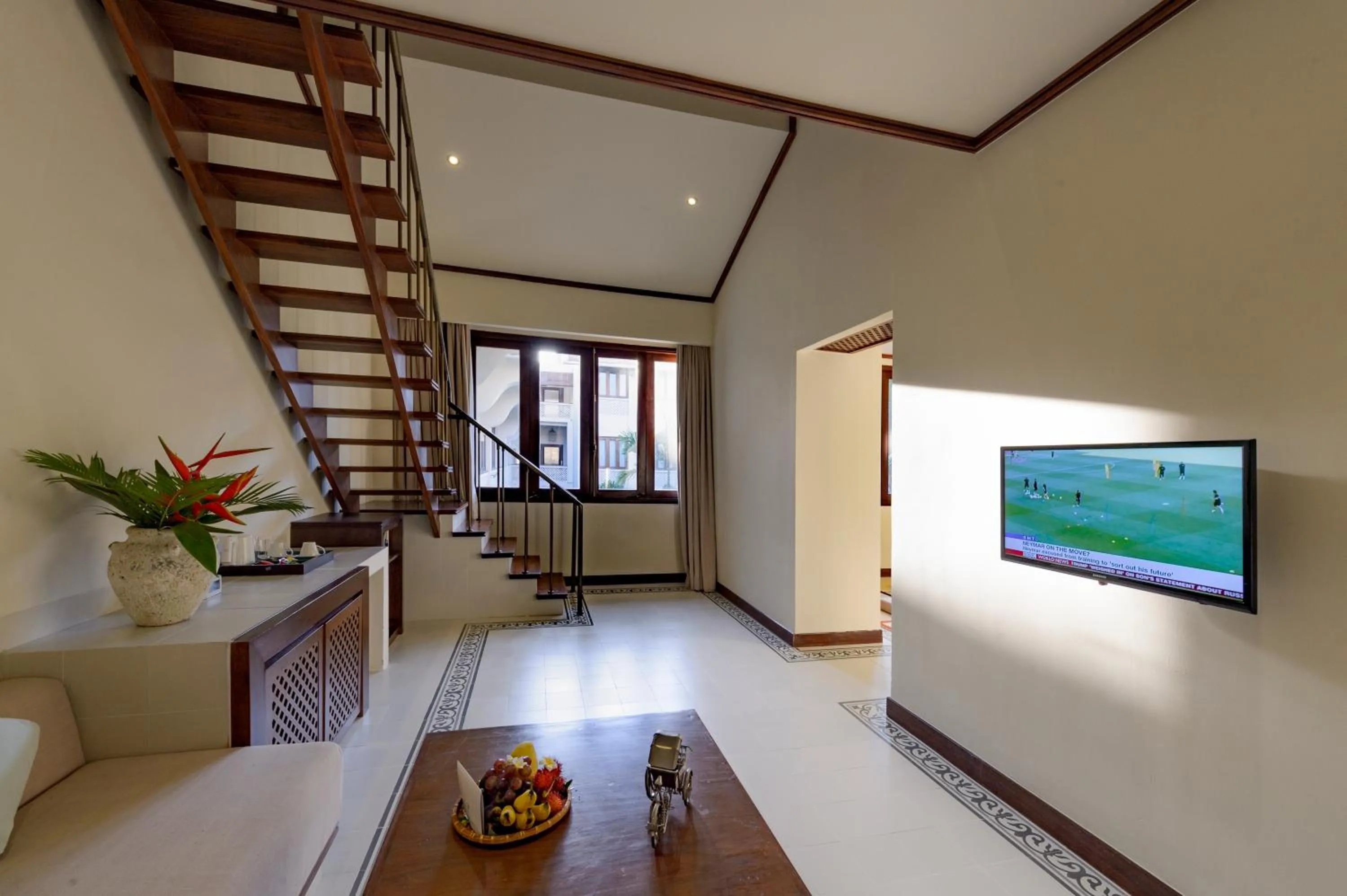 Living room in Almanity Hoi An Resort & Spa