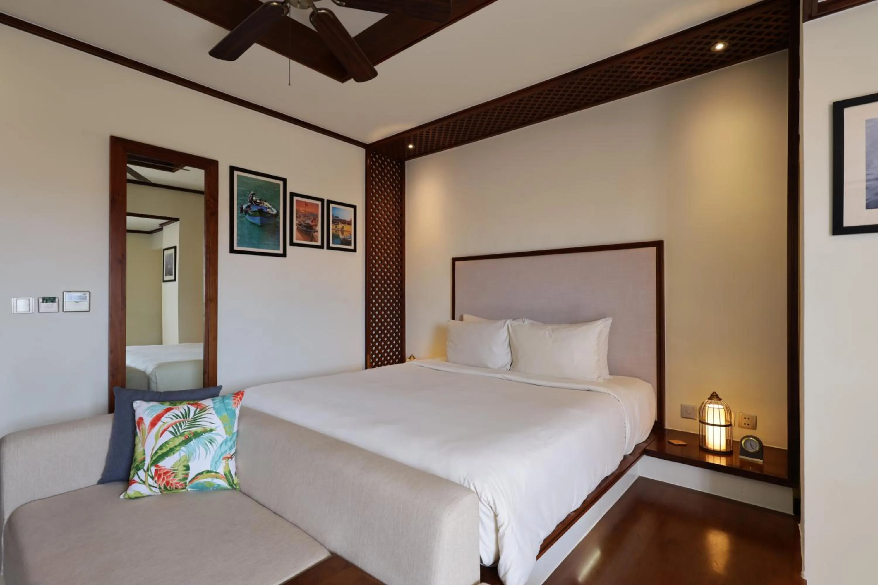 Bed in Almanity Hoi An Resort & Spa