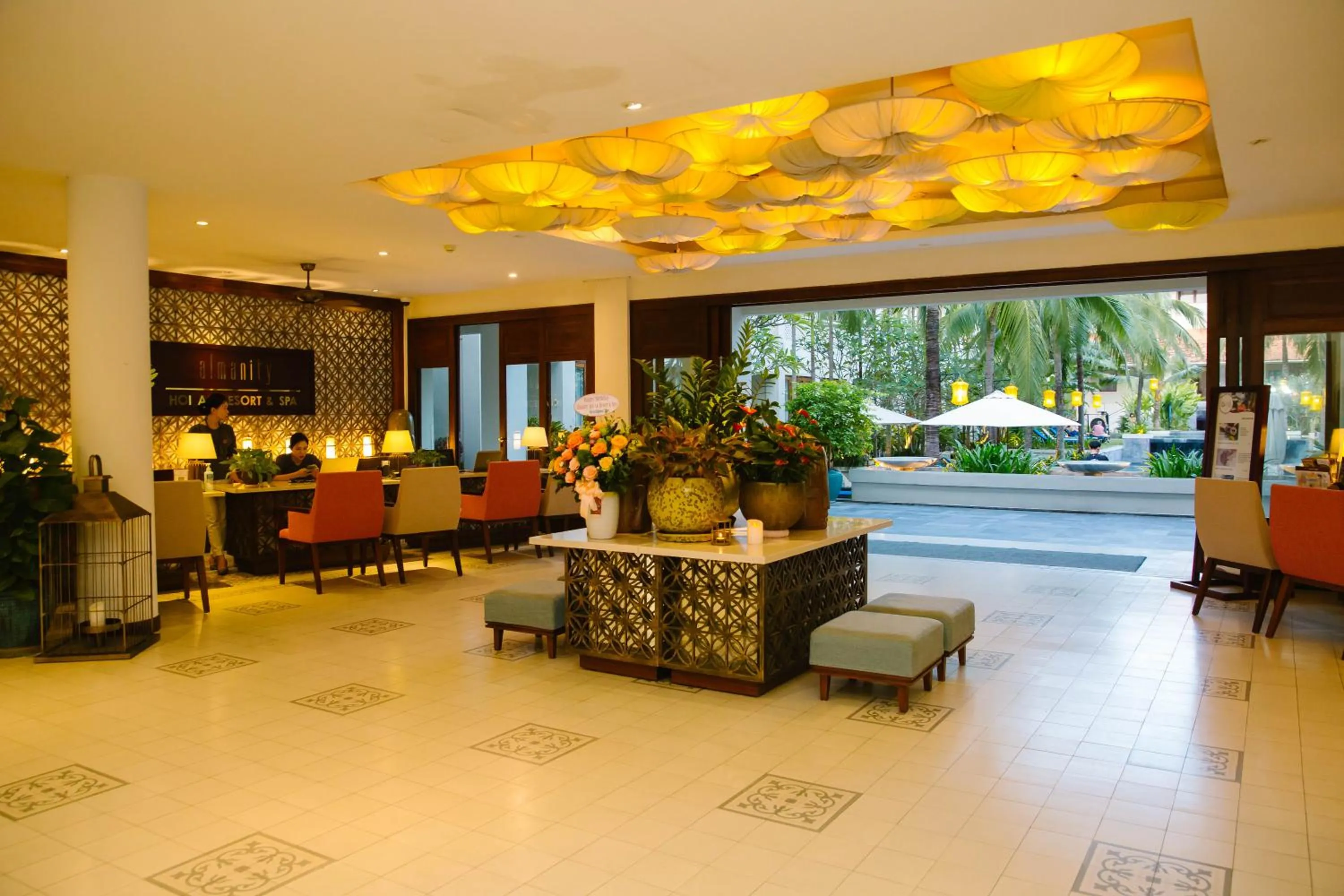 Lobby or reception in Almanity Hoi An Resort & Spa