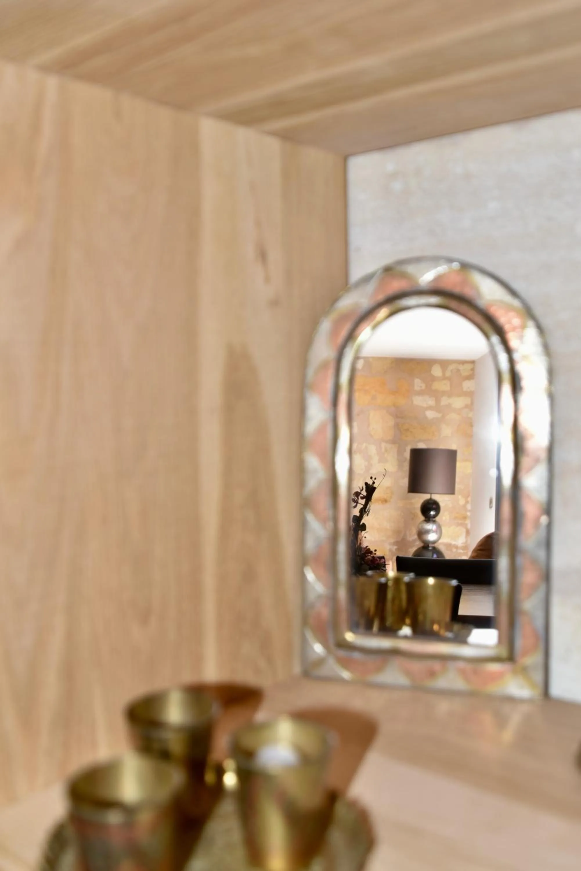 Decorative detail in Chambres à Bord'O