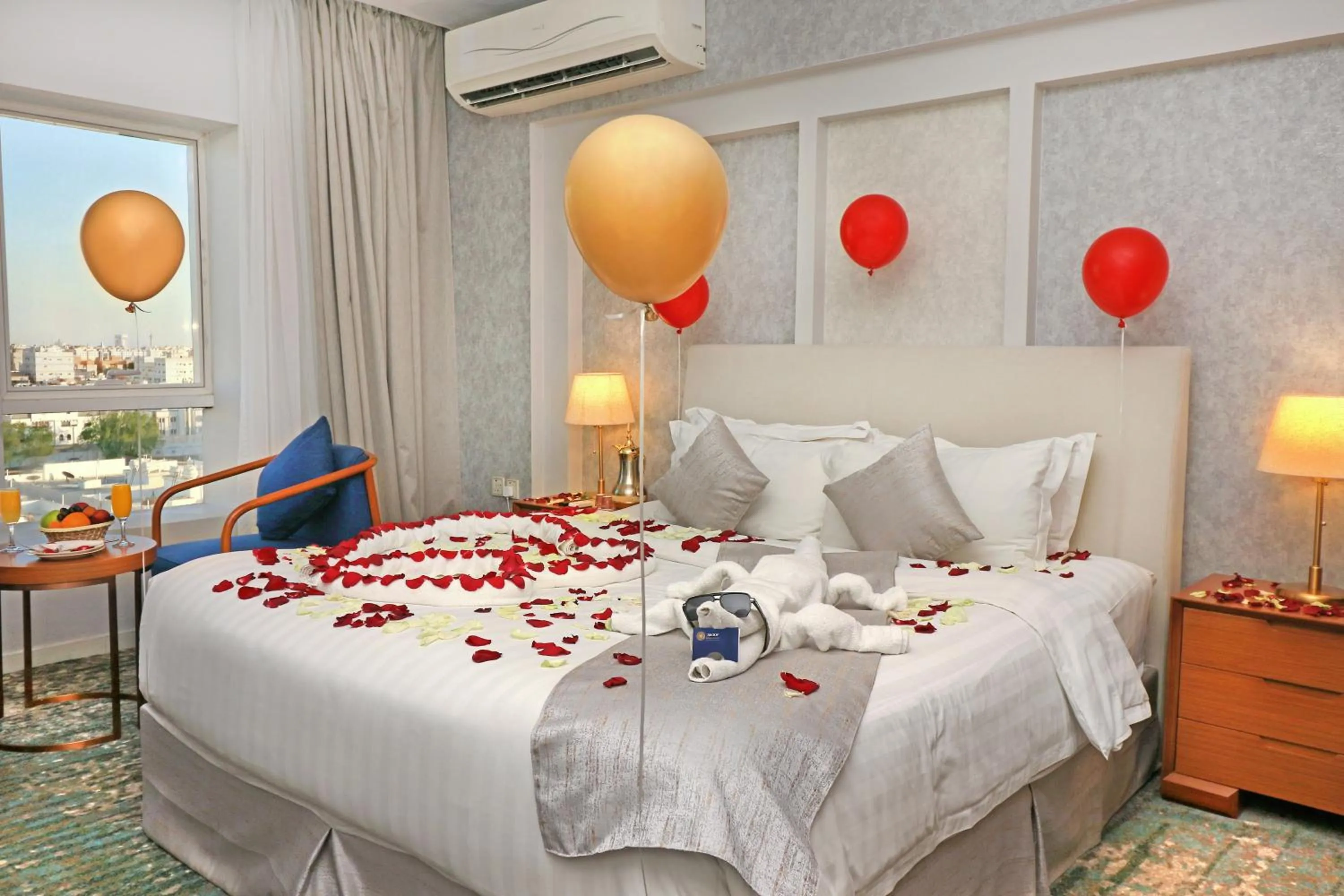 Bed in Skoop Hotel Jeddah