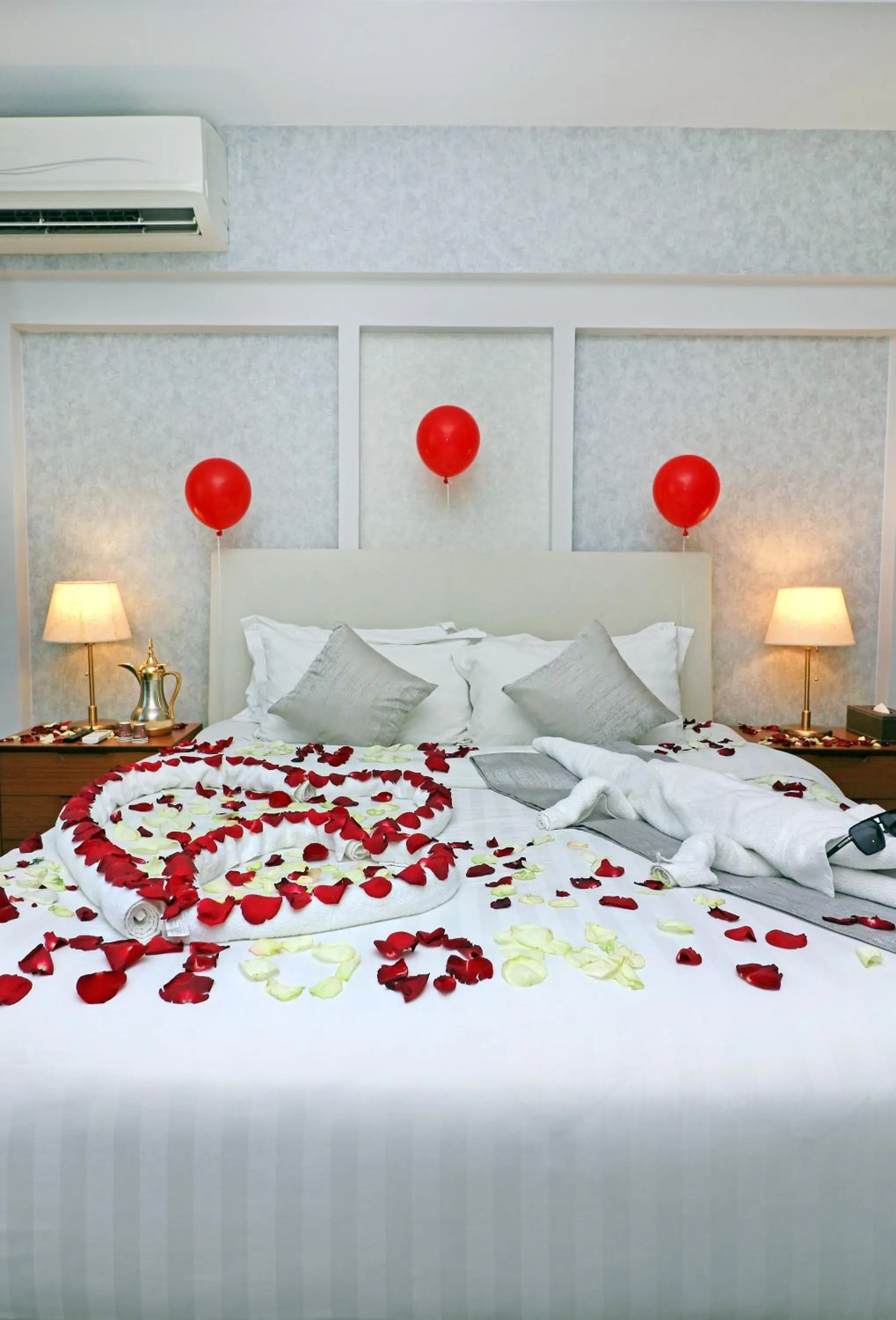 Bed in Skoop Hotel Jeddah