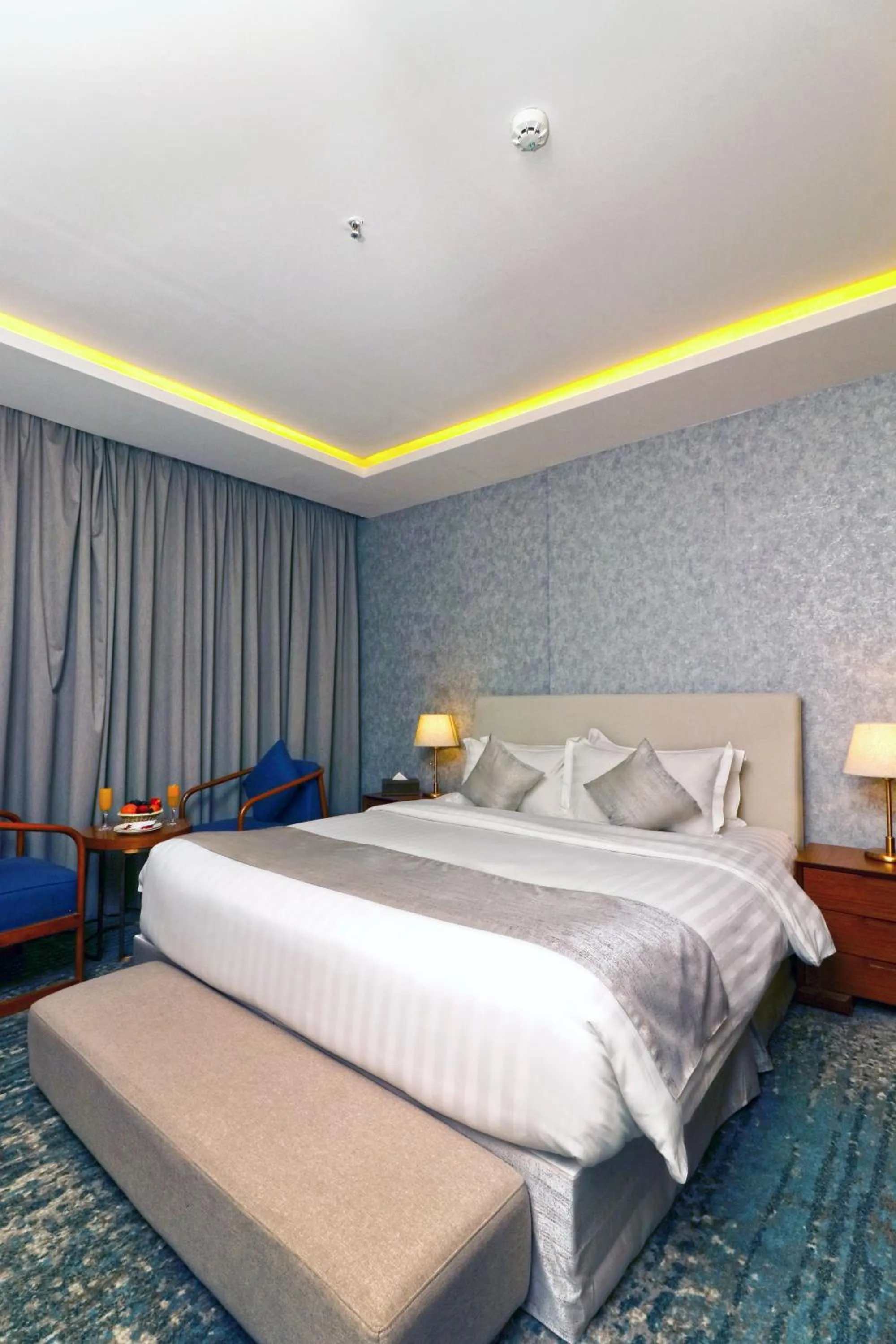 Bed in Skoop Hotel Jeddah