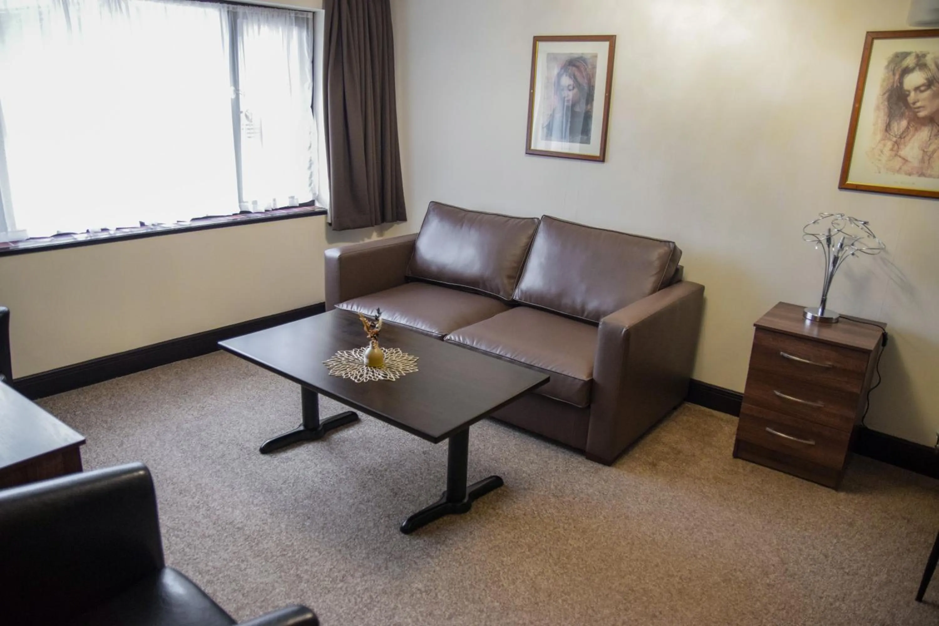 Living room in Europa Gatwick Hotel