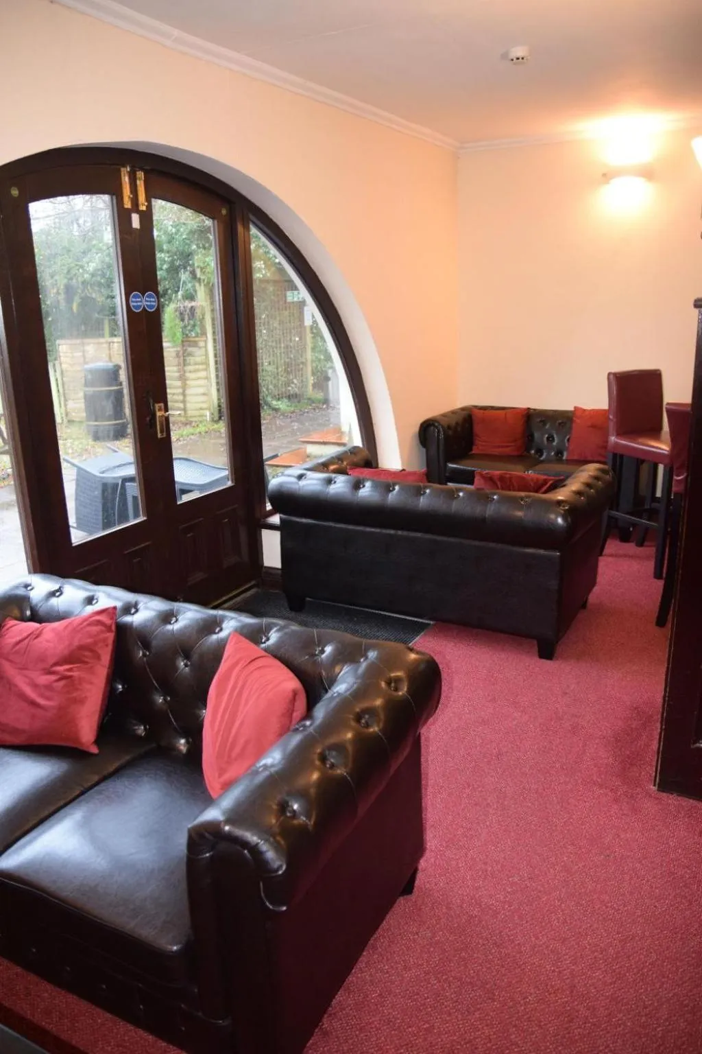 Seating area in Europa Gatwick Hotel