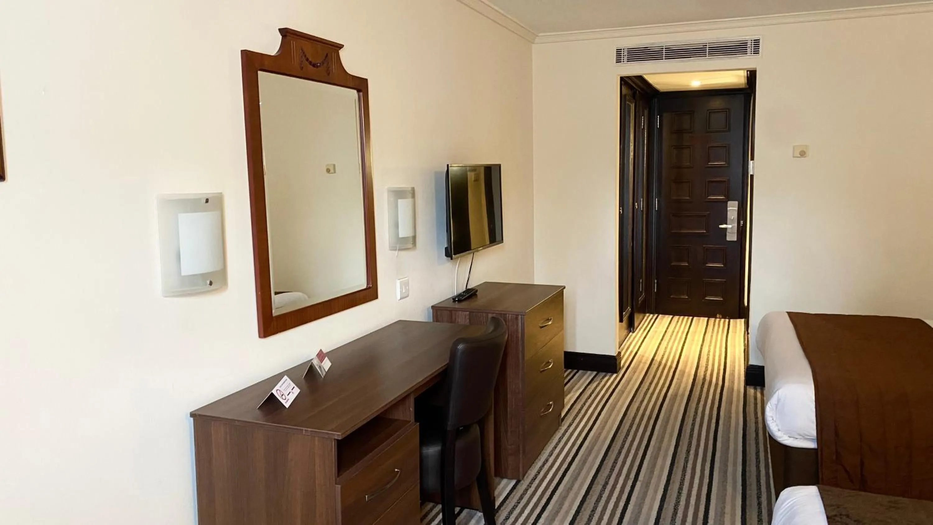 Bedroom in Europa Gatwick Hotel