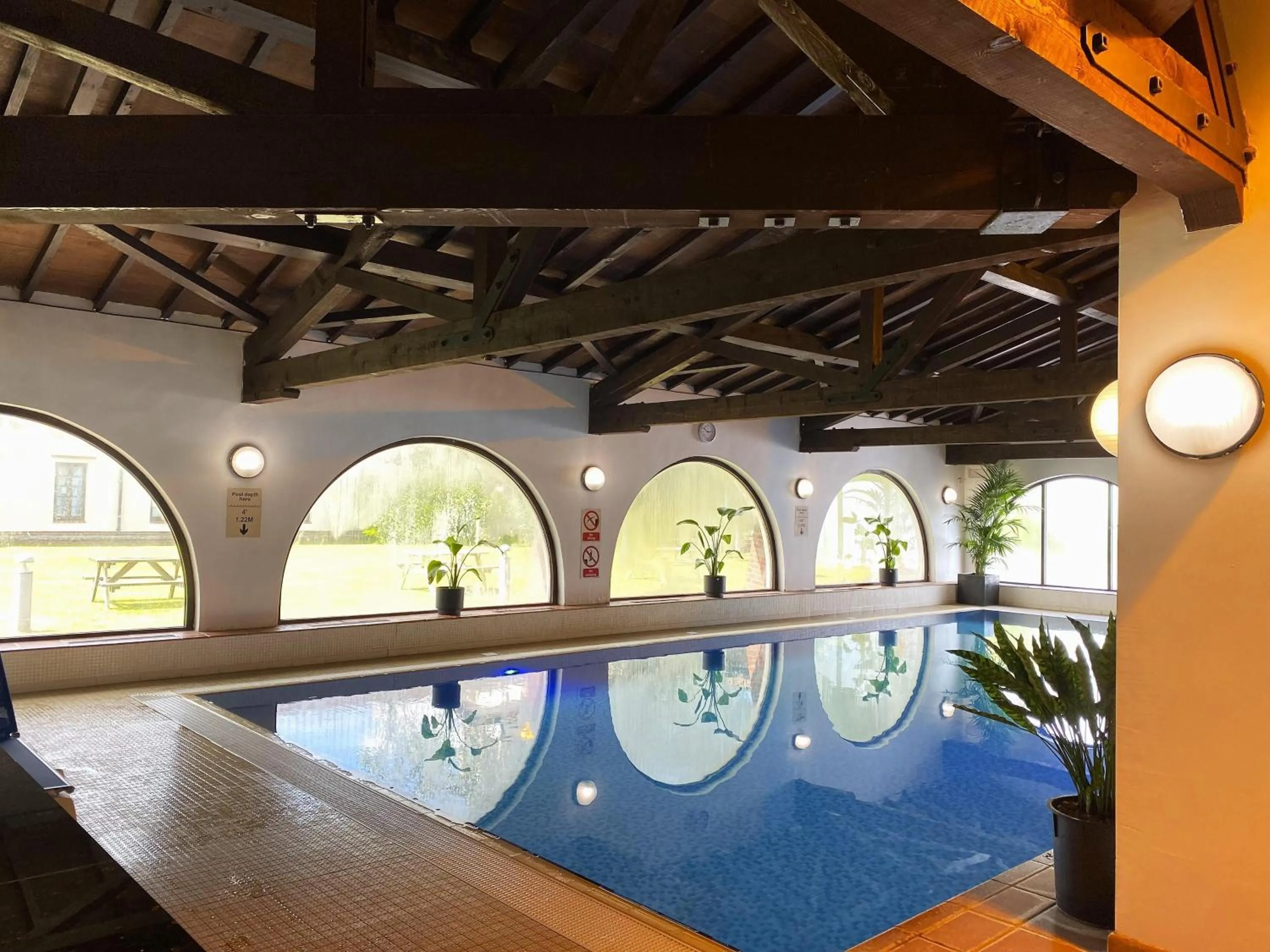 Pool view in Europa Gatwick Hotel