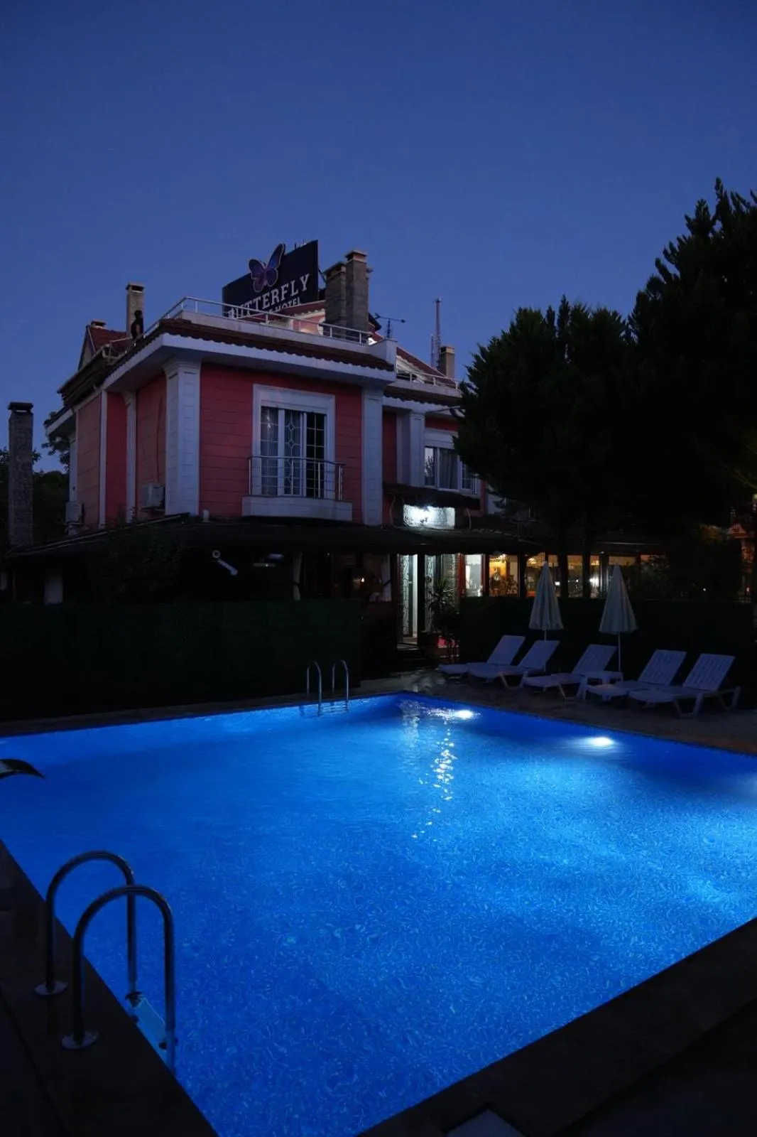 Swimming pool in BUTTERFLY BOUTIQUE HOTEL AĞVA