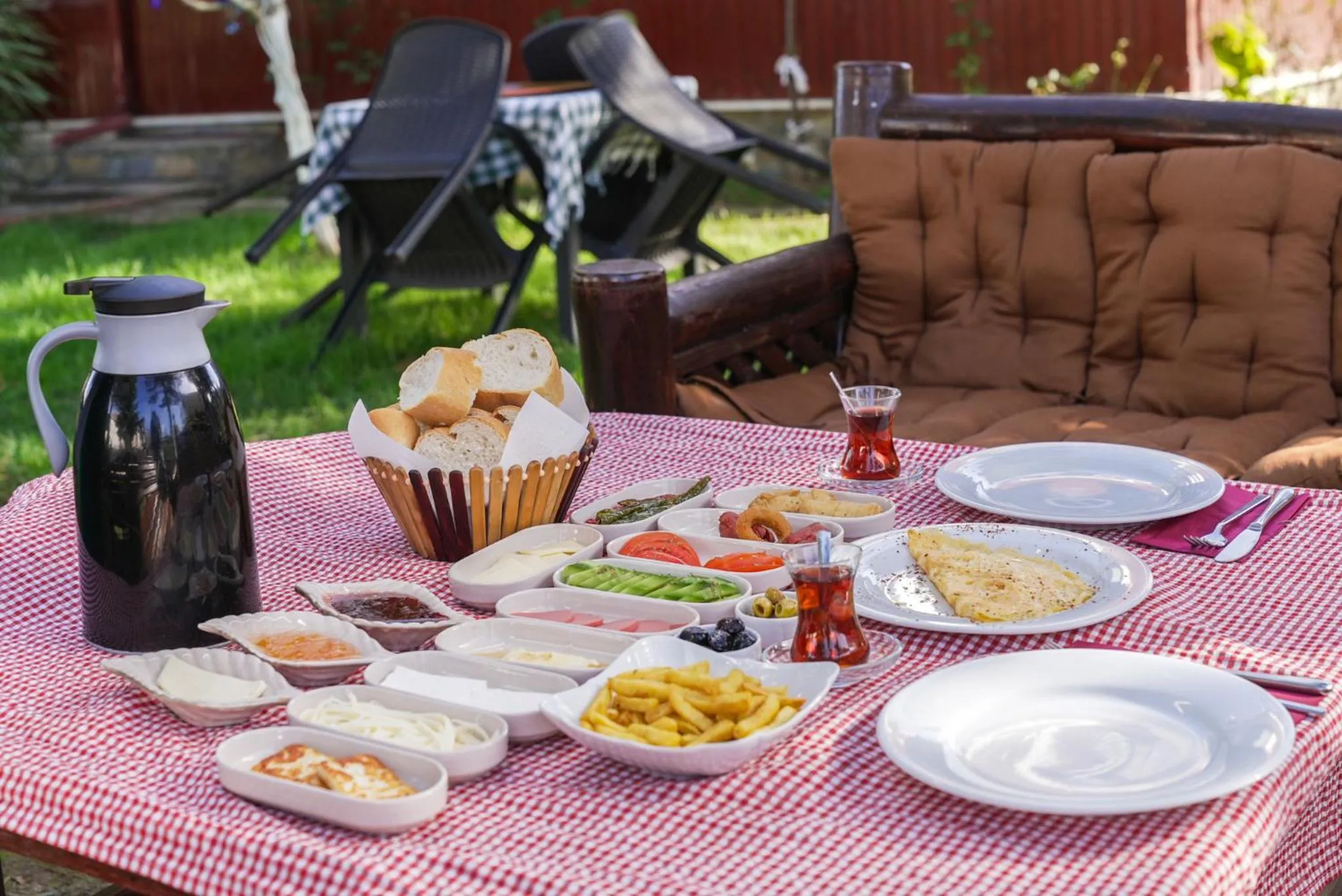 Breakfast in BUTTERFLY BOUTIQUE HOTEL AĞVA