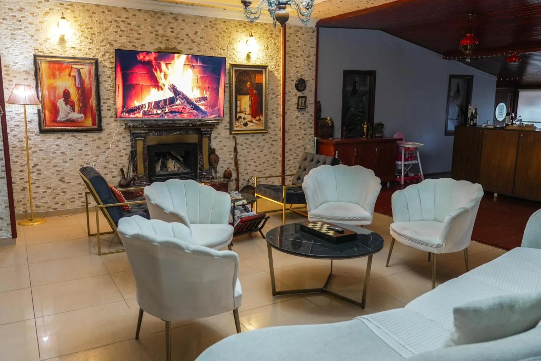 Lobby or reception in BUTTERFLY BOUTIQUE HOTEL AĞVA