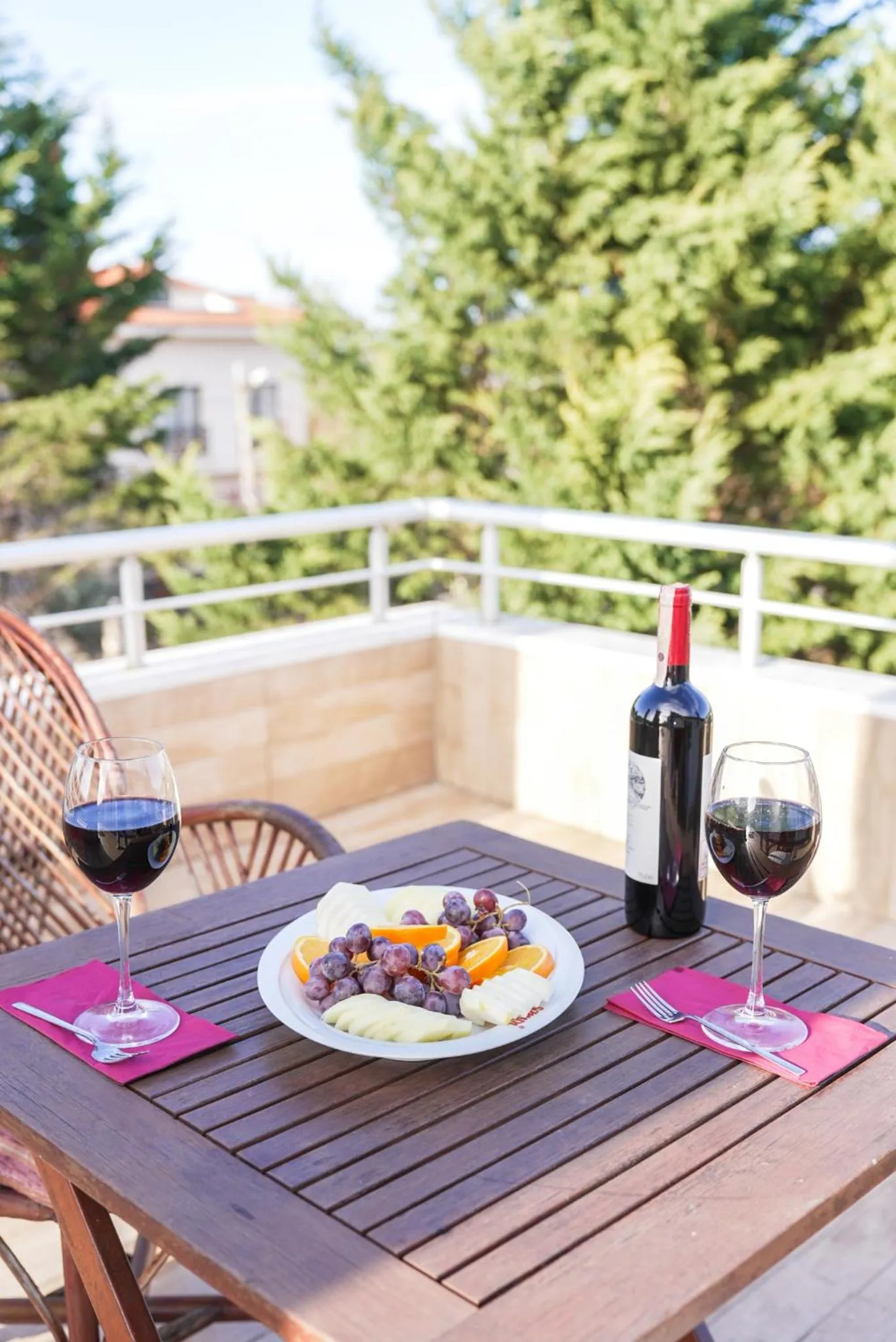 Patio in BUTTERFLY BOUTIQUE HOTEL AĞVA