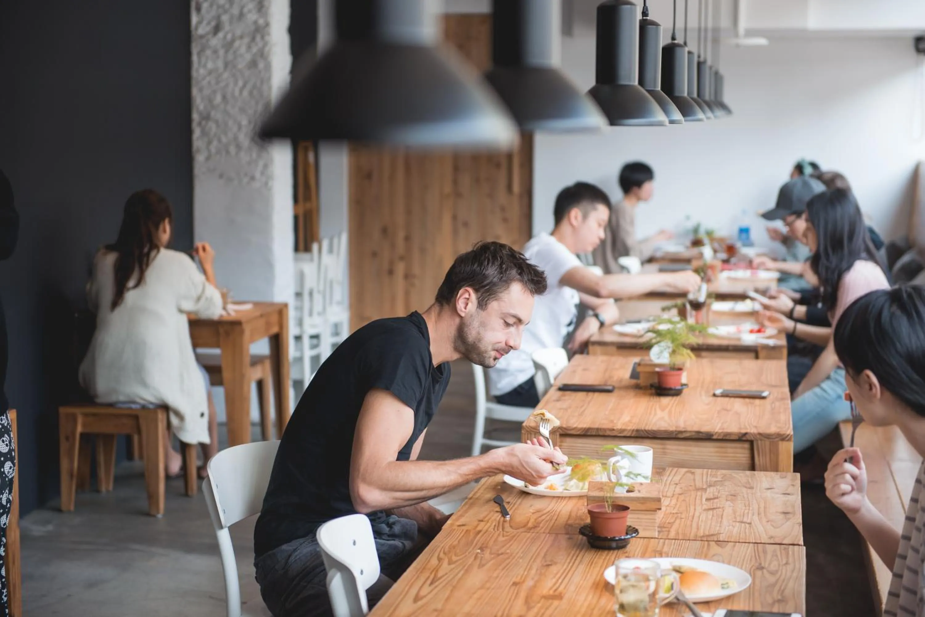 Communal lounge/ TV room in Star Hostel Taipei Main Station