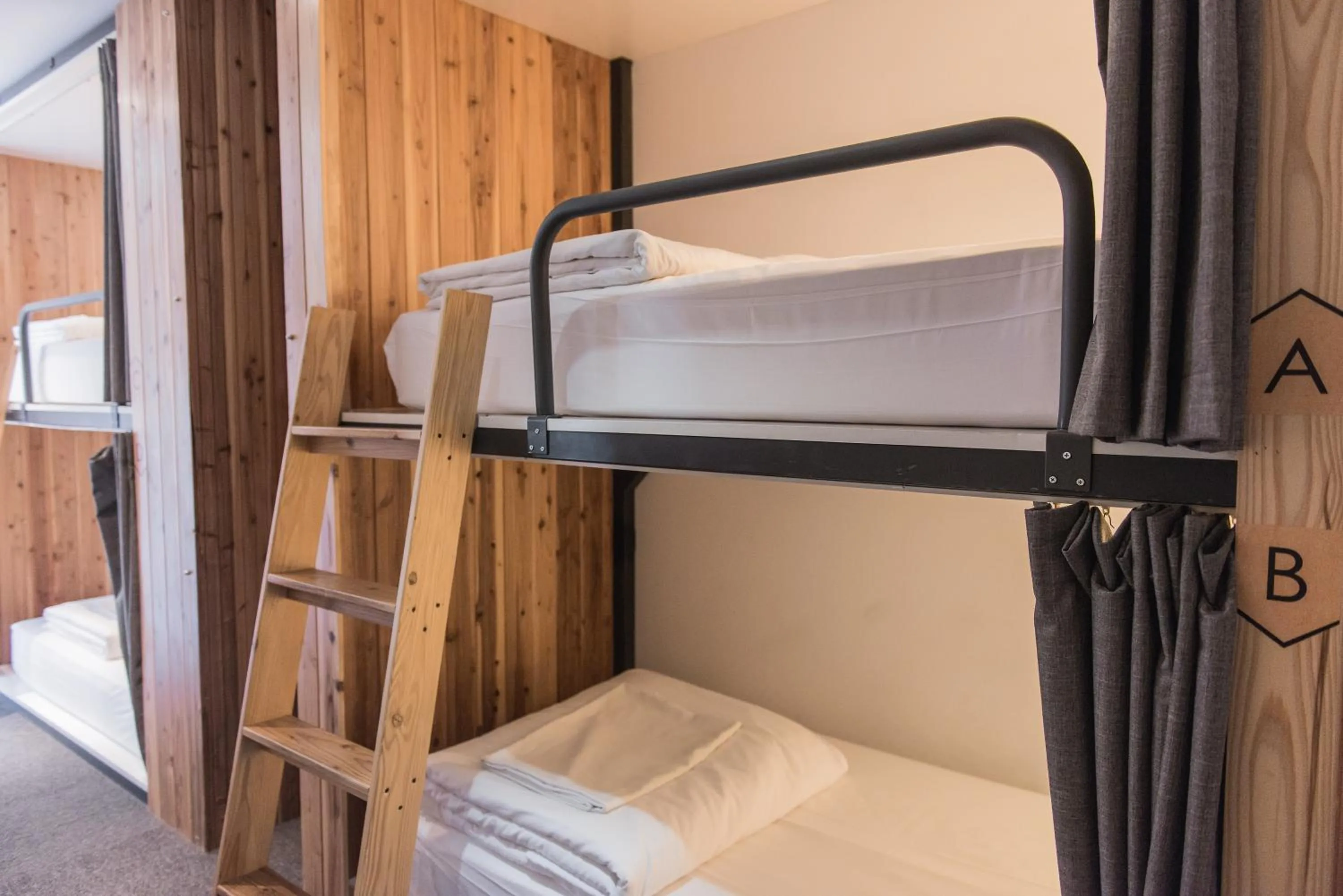 Decorative detail, Bed in Star Hostel Taipei Main Station