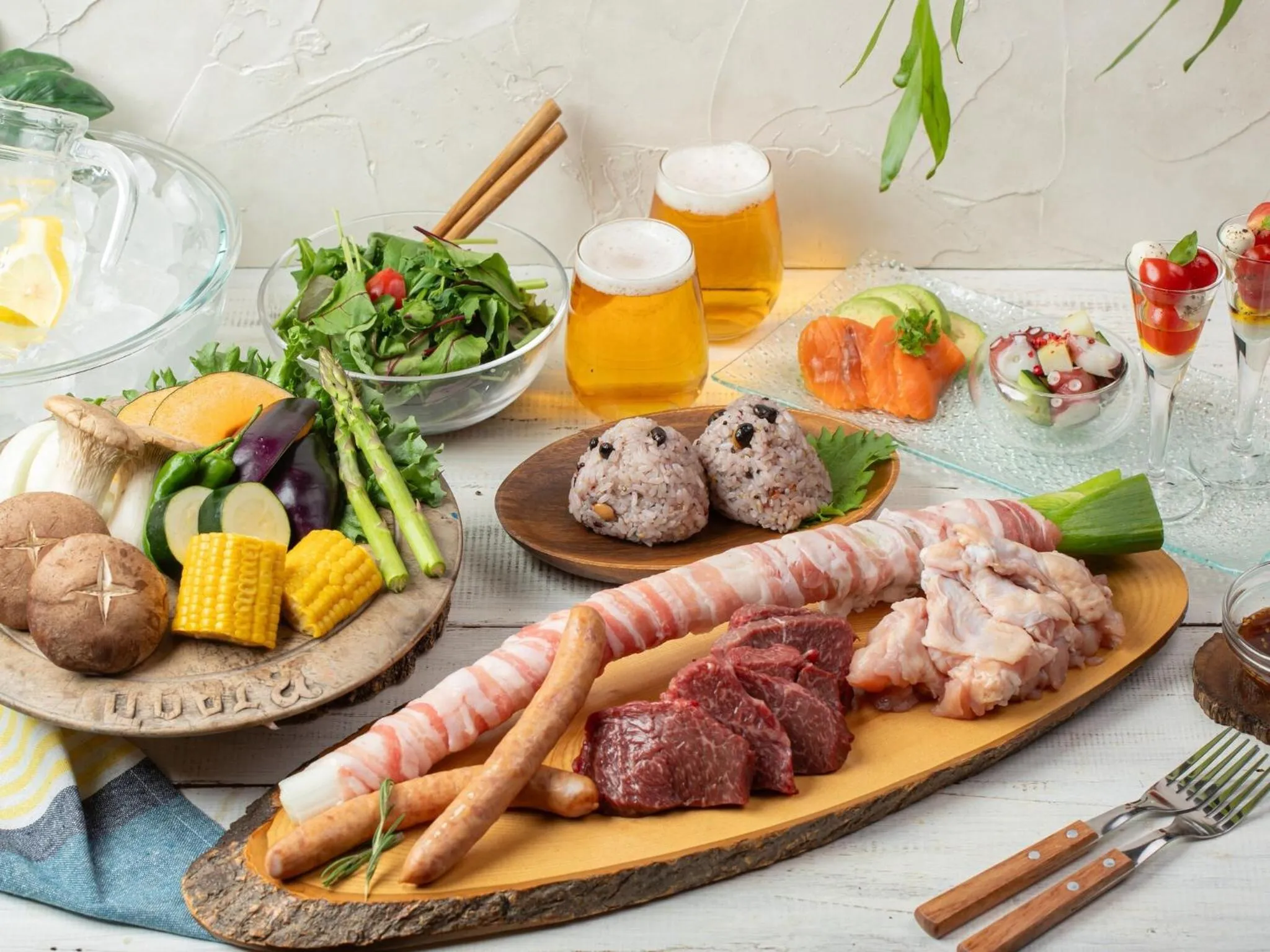 Food and drinks in そらすな Beach Side Resort Hotel