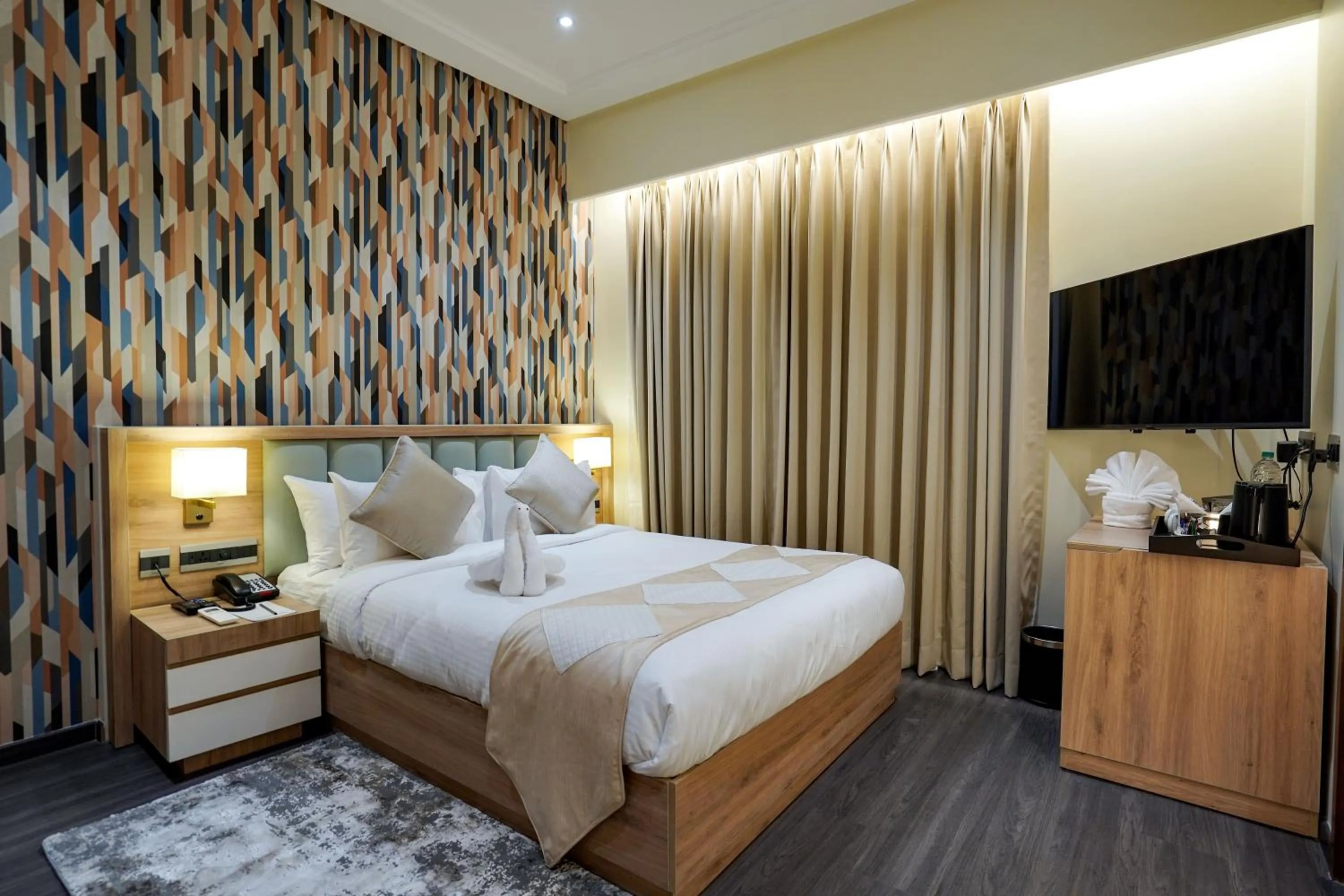 Bedroom, Bed in M2 Square by Monday Premium