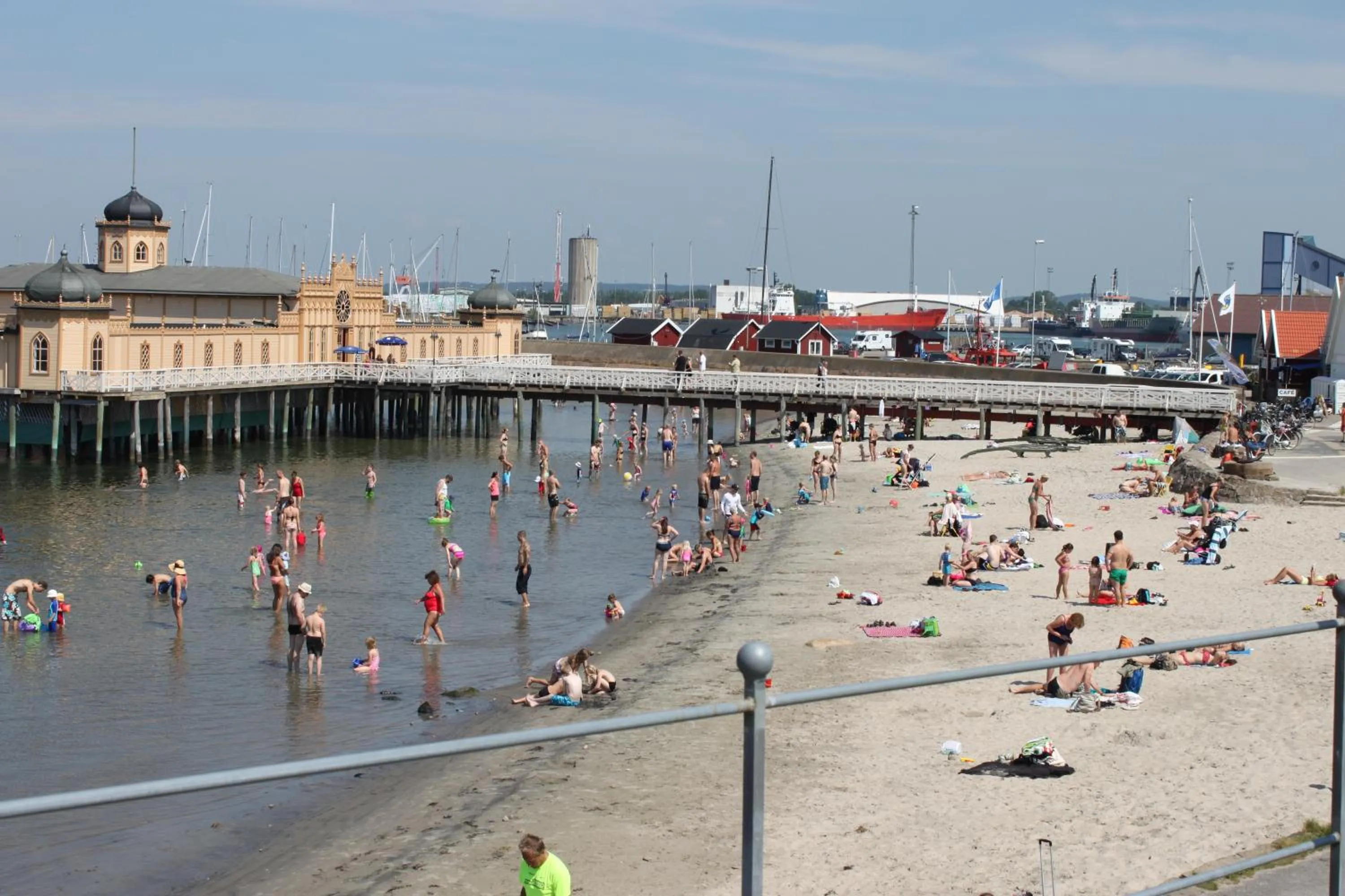 Beach in Fästningens