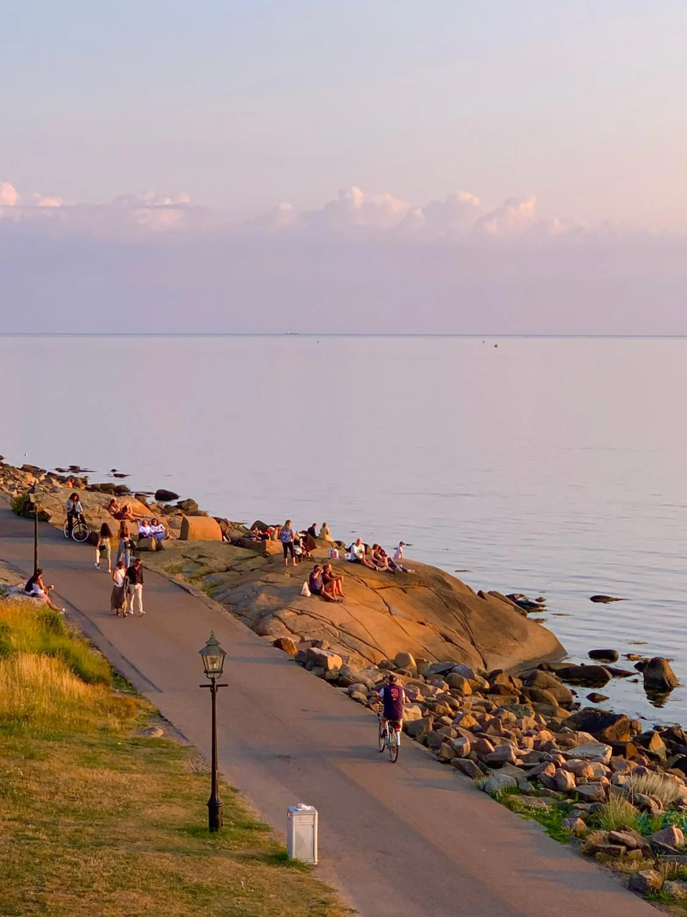 Beach in Fästningens