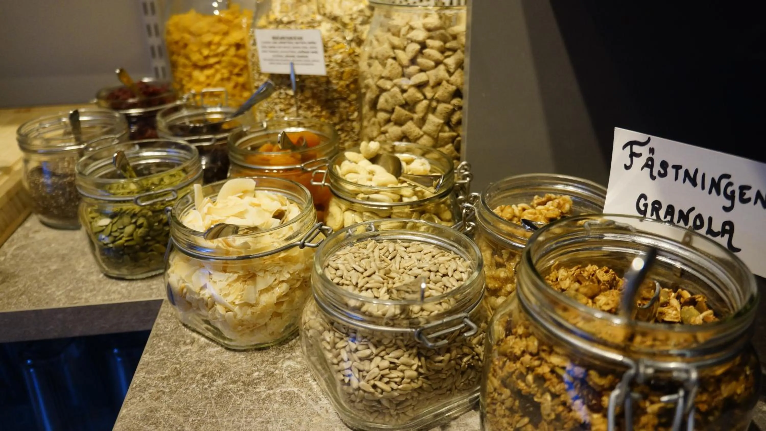 Food close-up in Fästningens