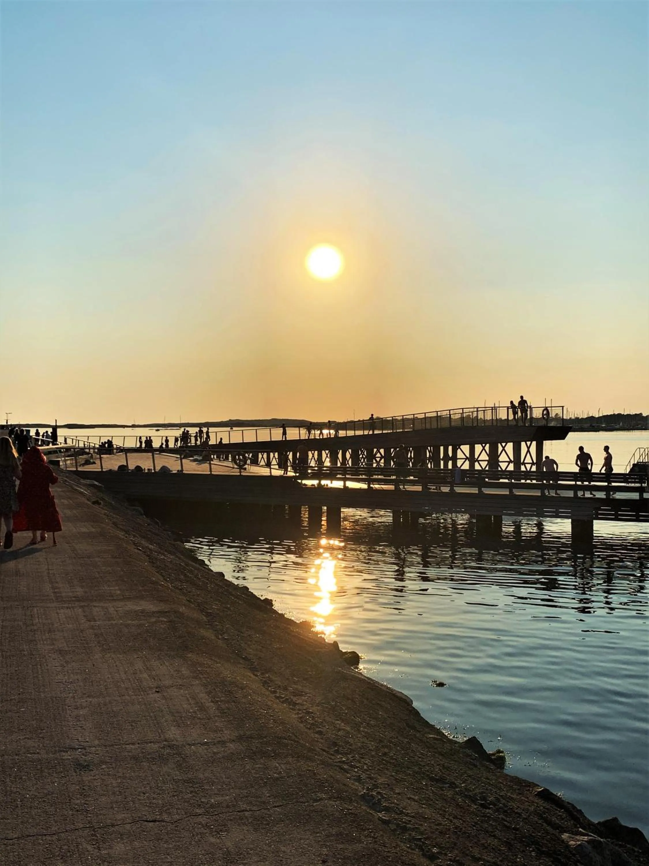 Beach in Fästningens