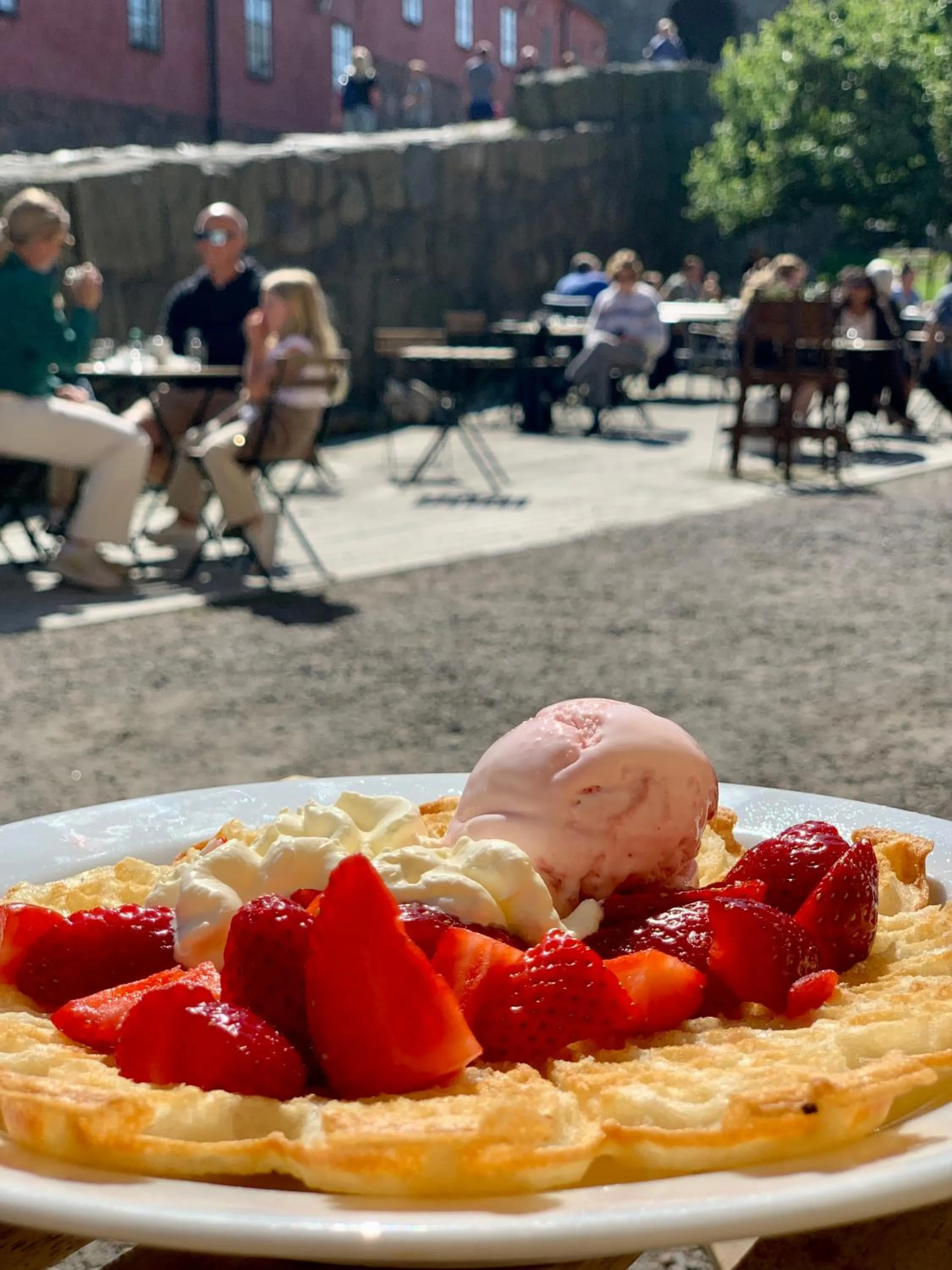 Patio in Fästningens
