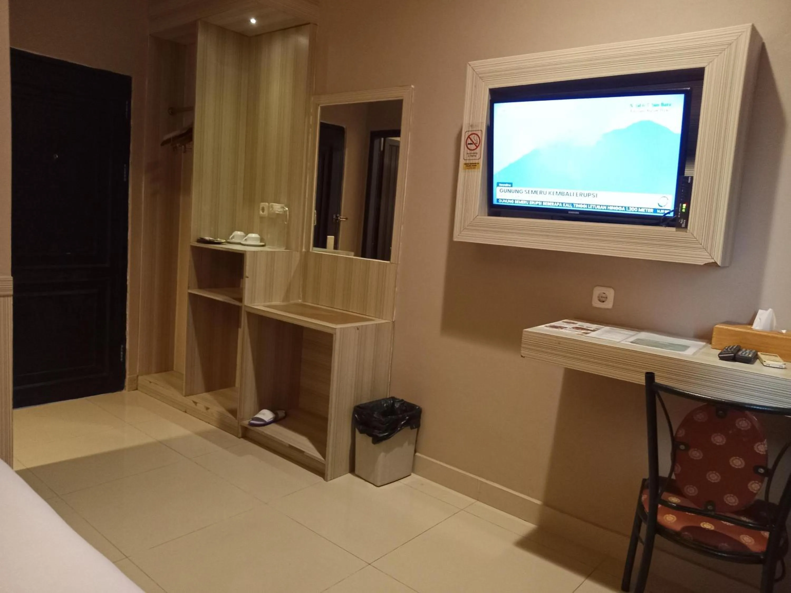 Bed in Violand Garden Hotel Samarinda