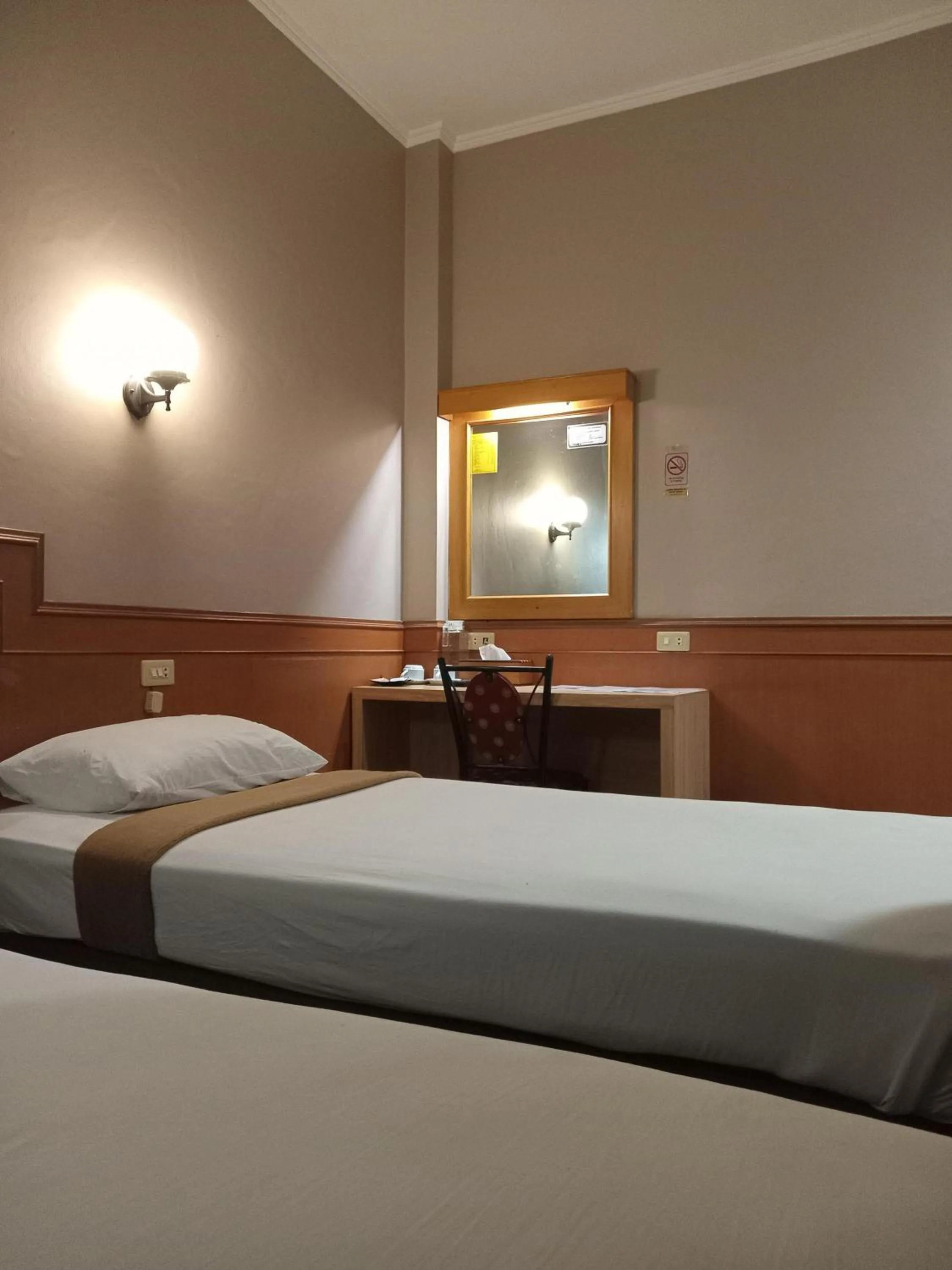 Bed in Violand Garden Hotel Samarinda
