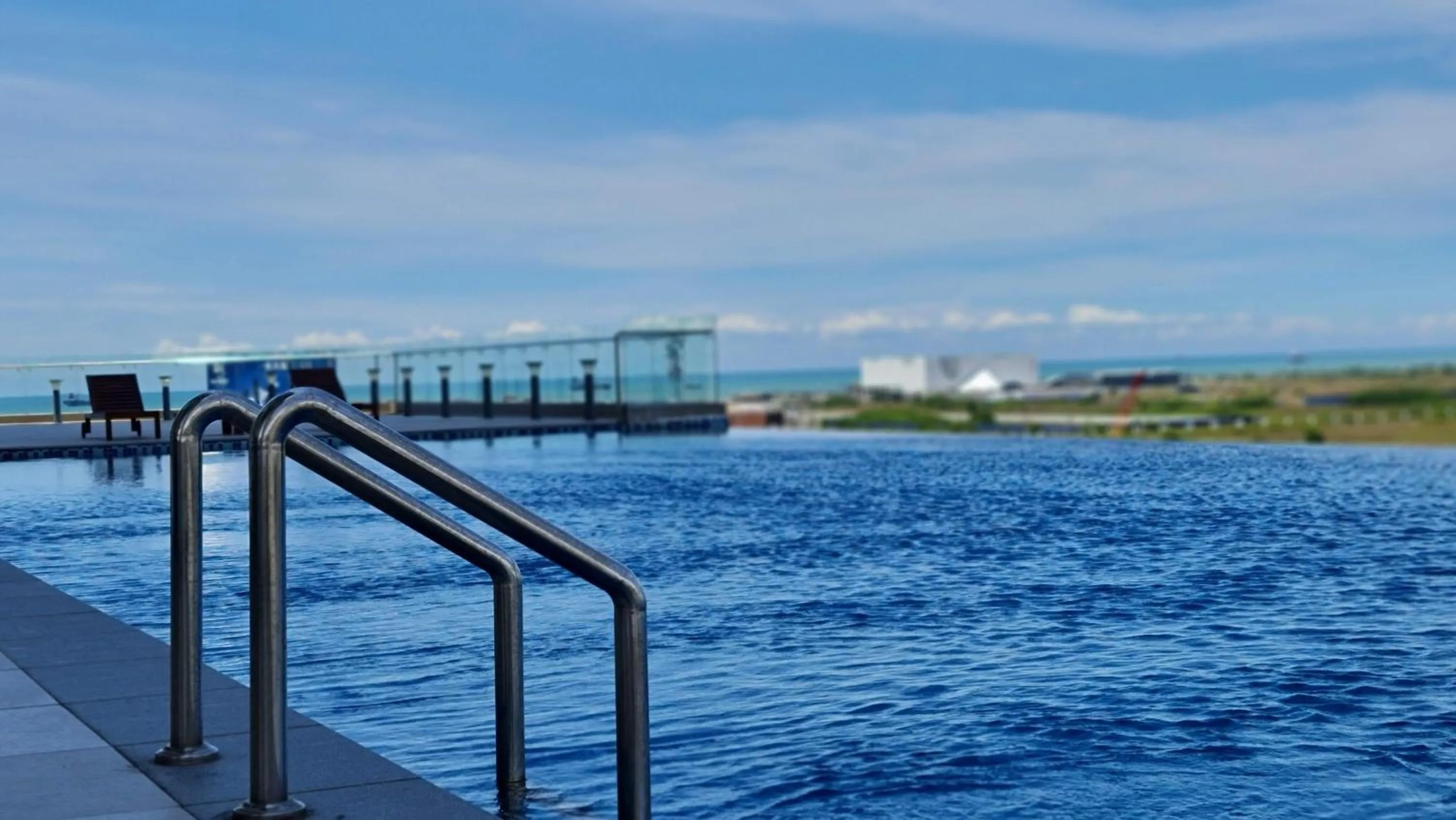 Pool view in The Penthouse and Suite SGR Melaka