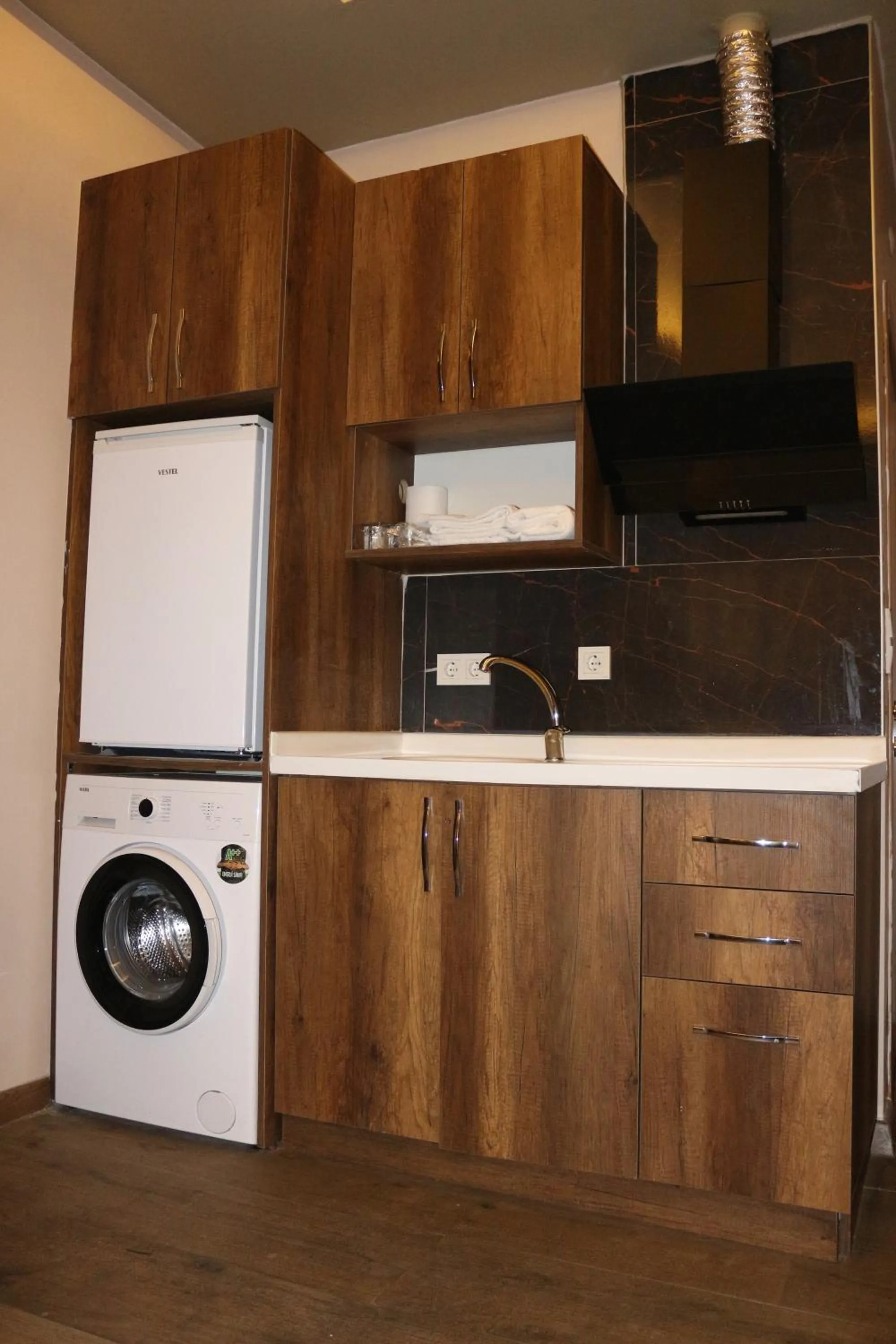 Kitchen or kitchenette in Center Room Otel