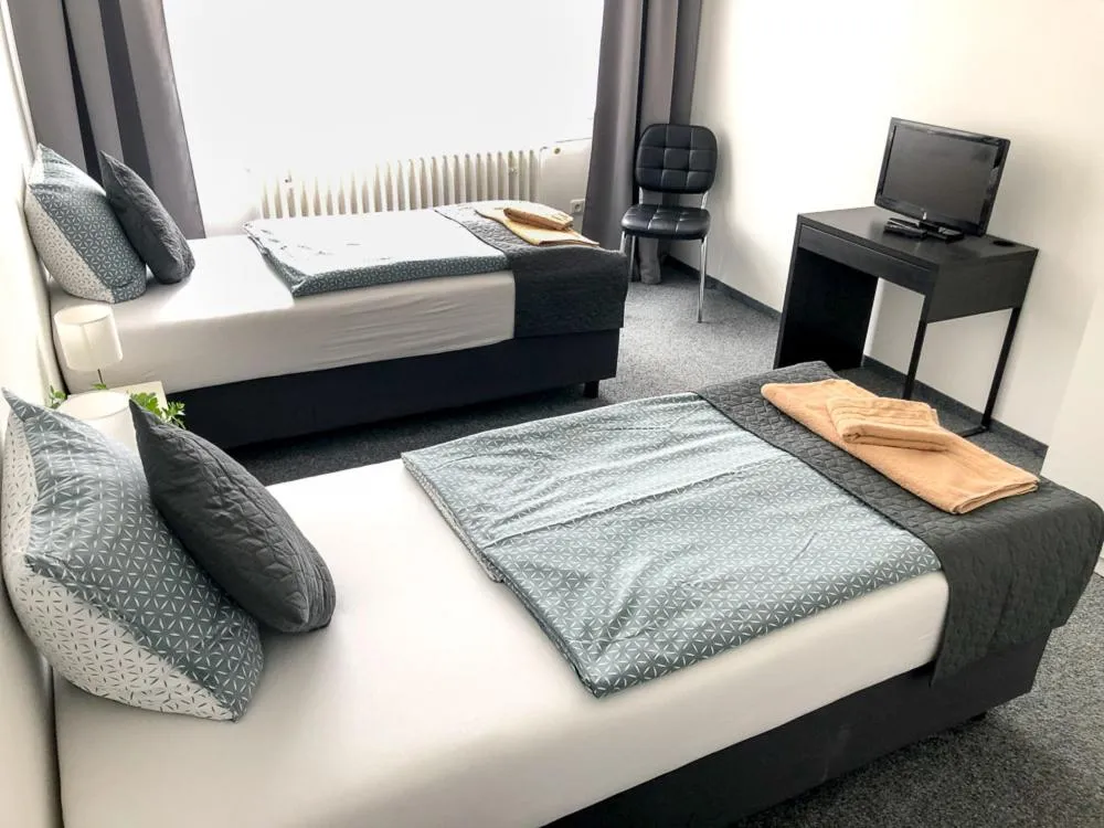 Bedroom, Bed in Hotel Bobr