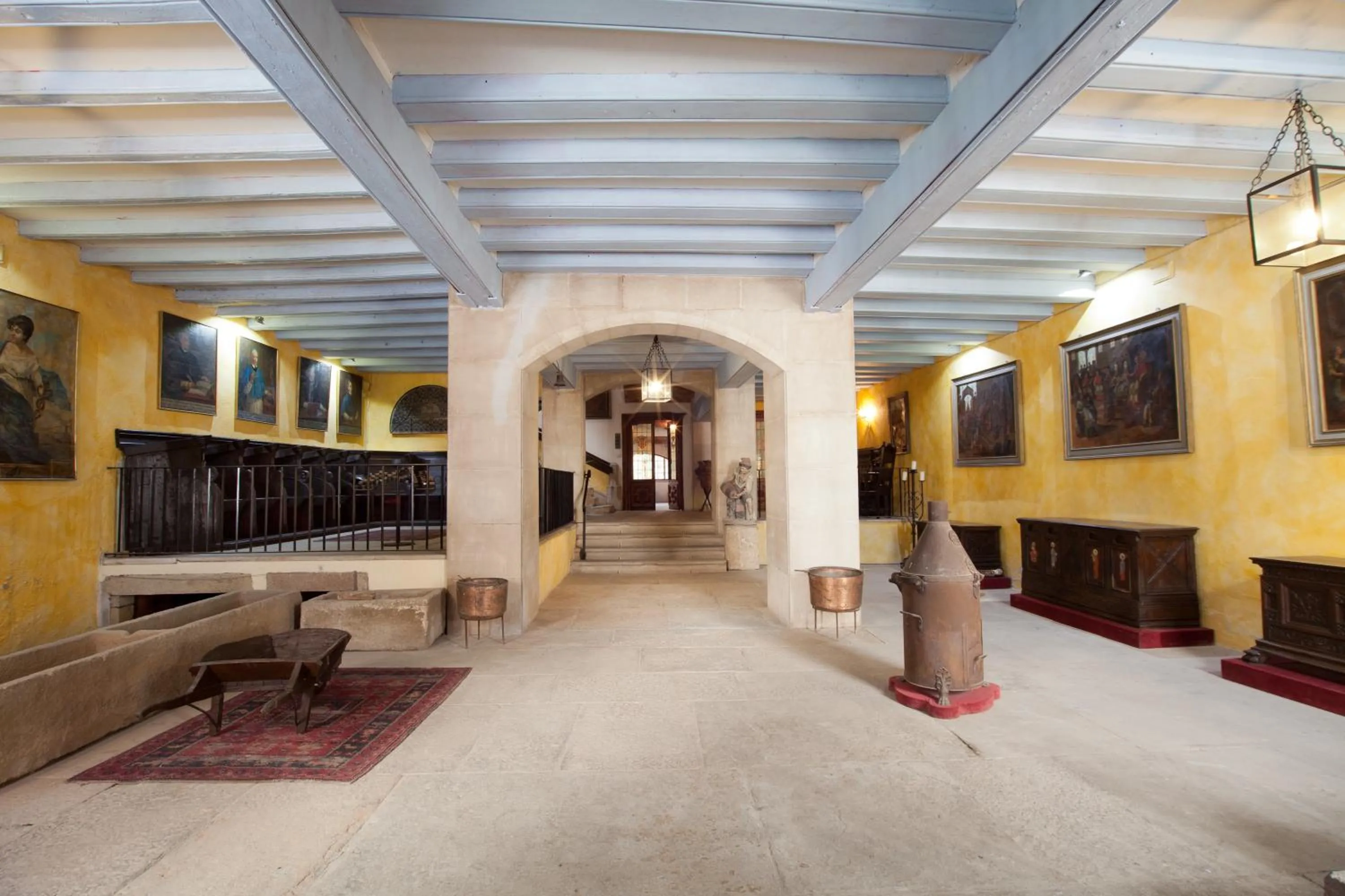 Lobby or reception in Lo Palauet de la Muralla